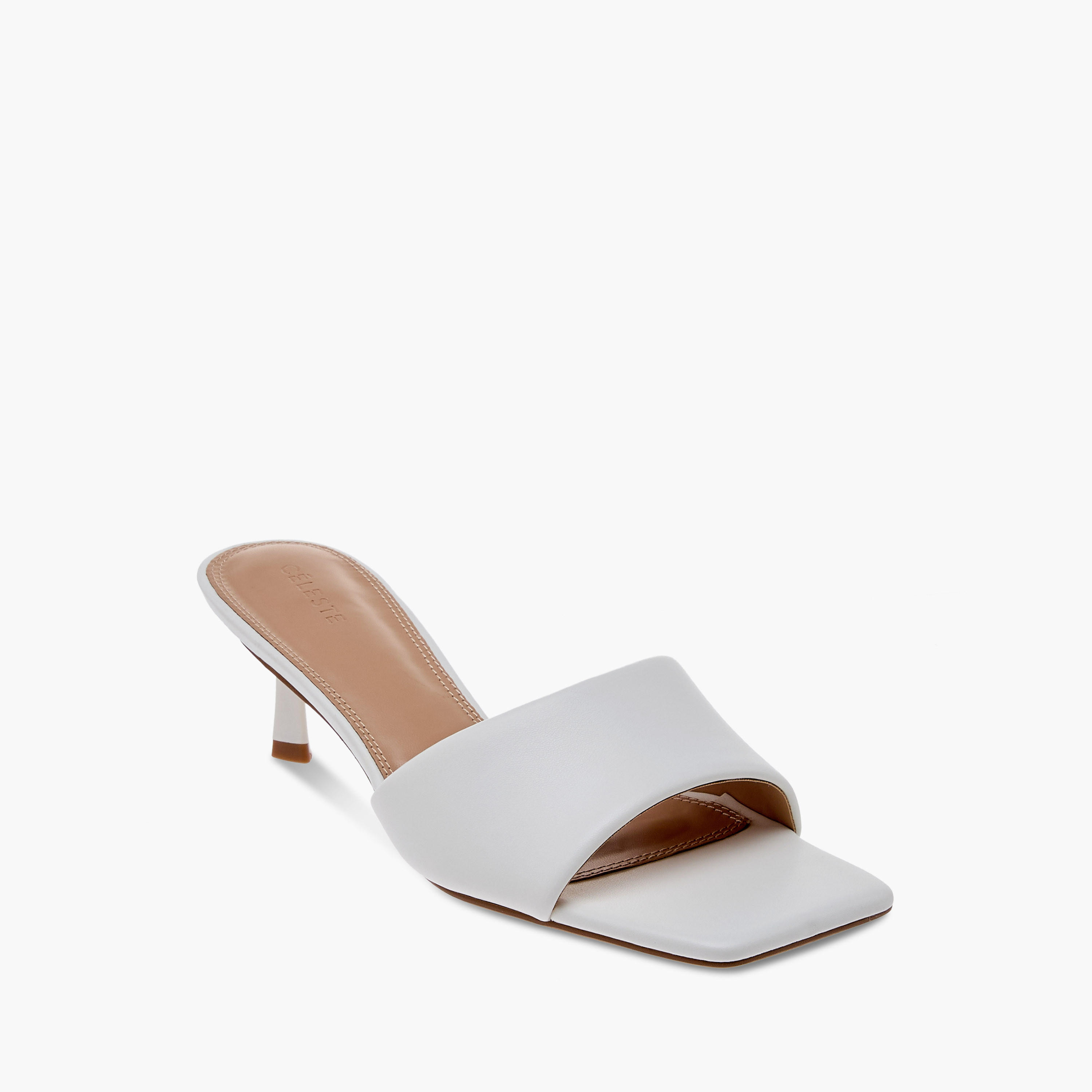 Celeste Women's Solid Slip-On Sandals with Stiletto Heels-women-shoes-sandals-heeled-image-2