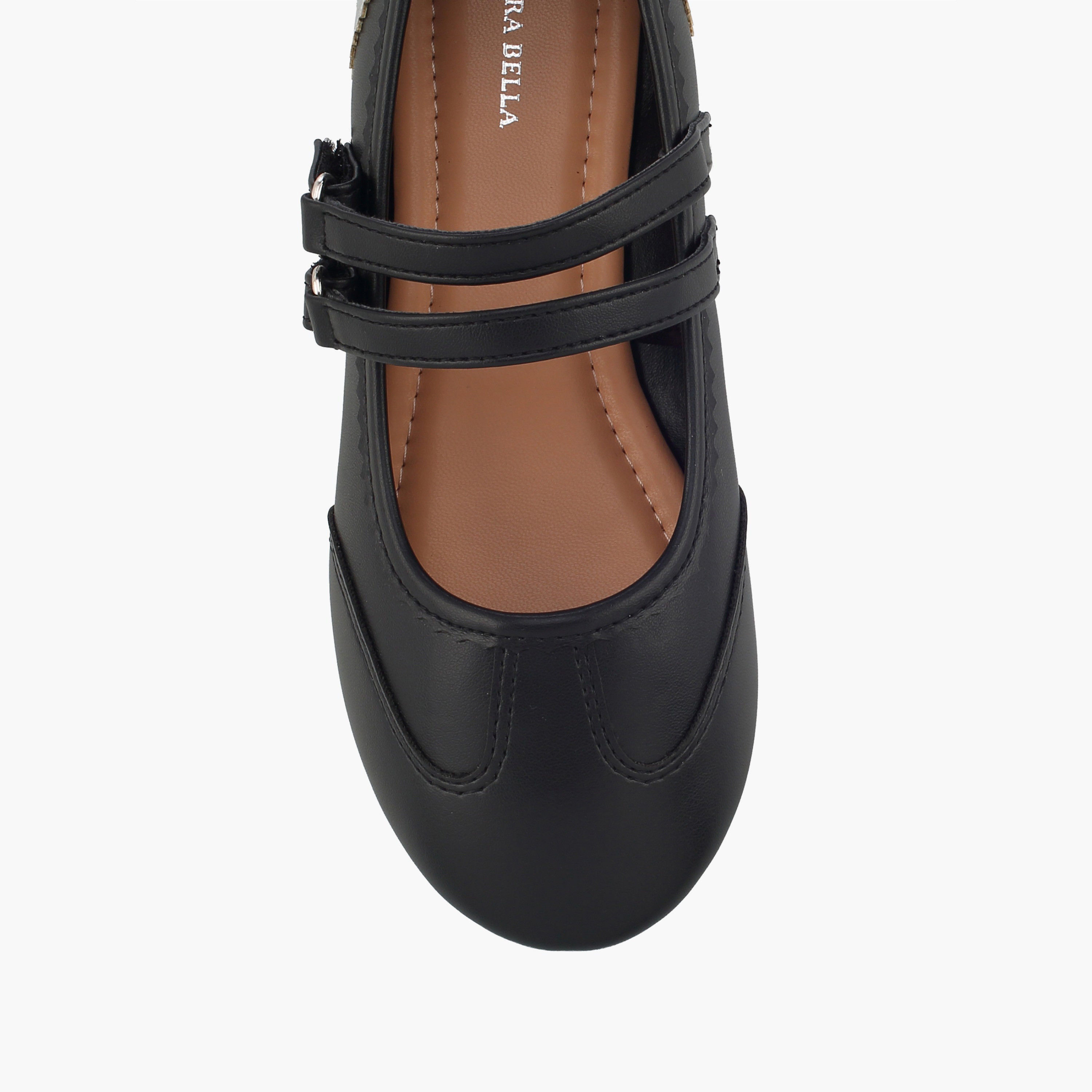 حذاء ماري جين بحزام مزدوج للبنات من فلورا بيلا-girls-shoes-maryjanes-image-10