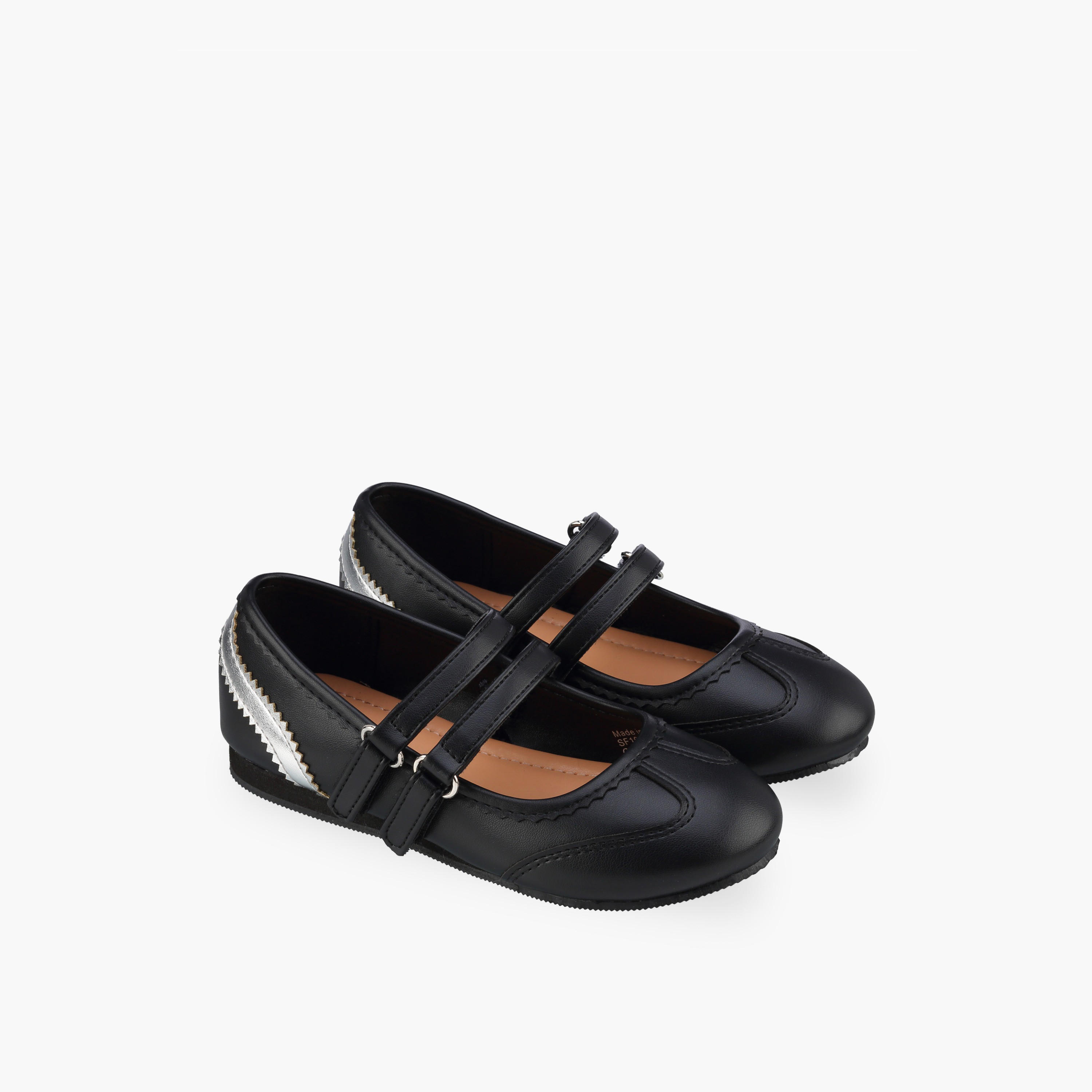 حذاء ماري جين بشريط إغلاق لاصق للبنات من فلورا بيلا-girls-shoes-maryjanes-image-1