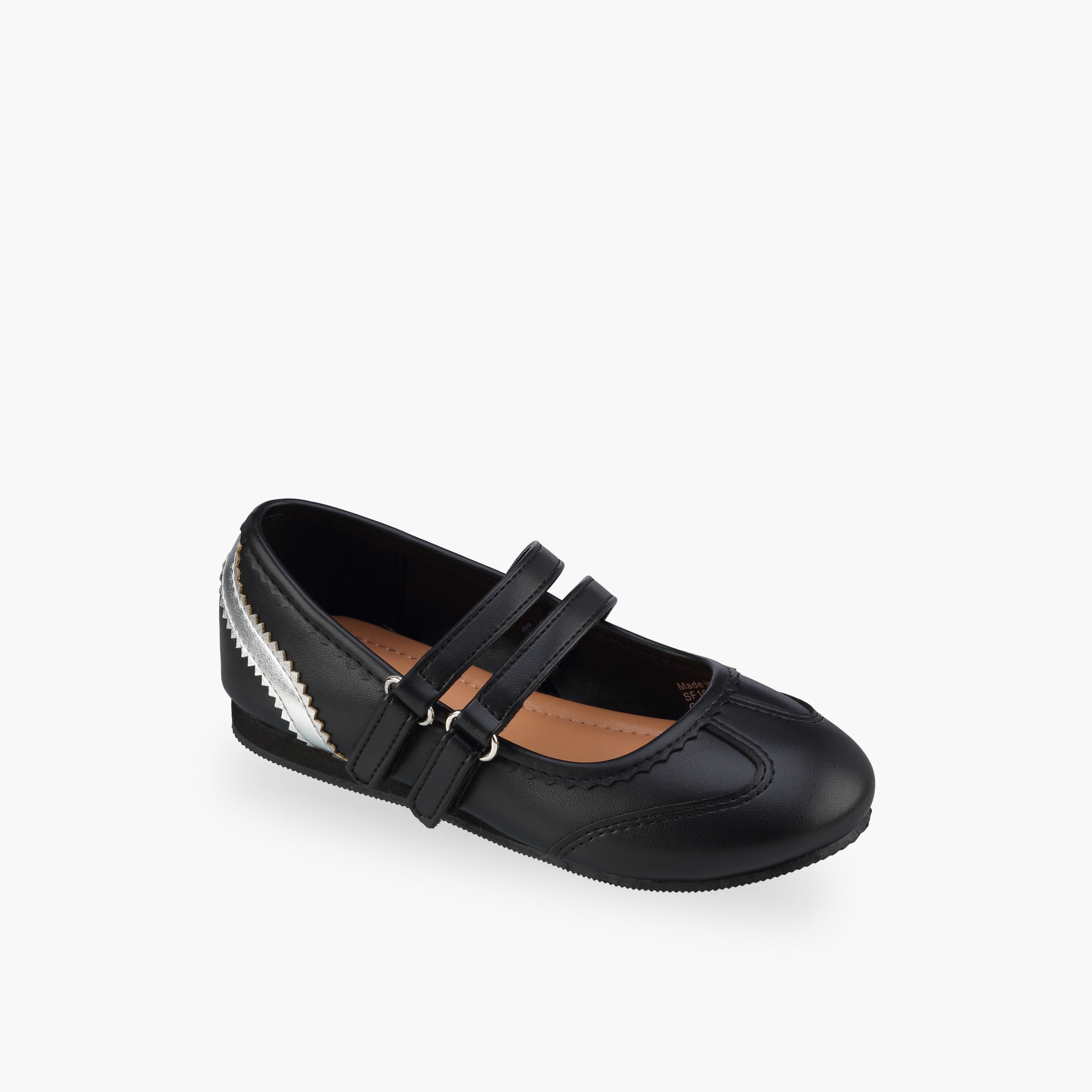 حذاء ماري جين بشريط إغلاق لاصق للبنات من فلورا بيلا-girls-shoes-maryjanes-image-2