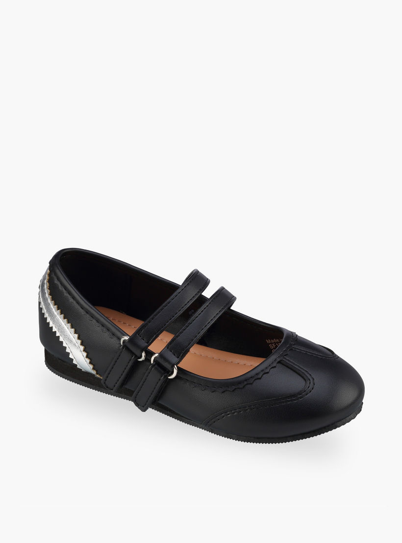 حذاء ماري جين بشريط إغلاق لاصق للبنات من فلورا بيلا-girls-shoes-maryjanes-image-2
