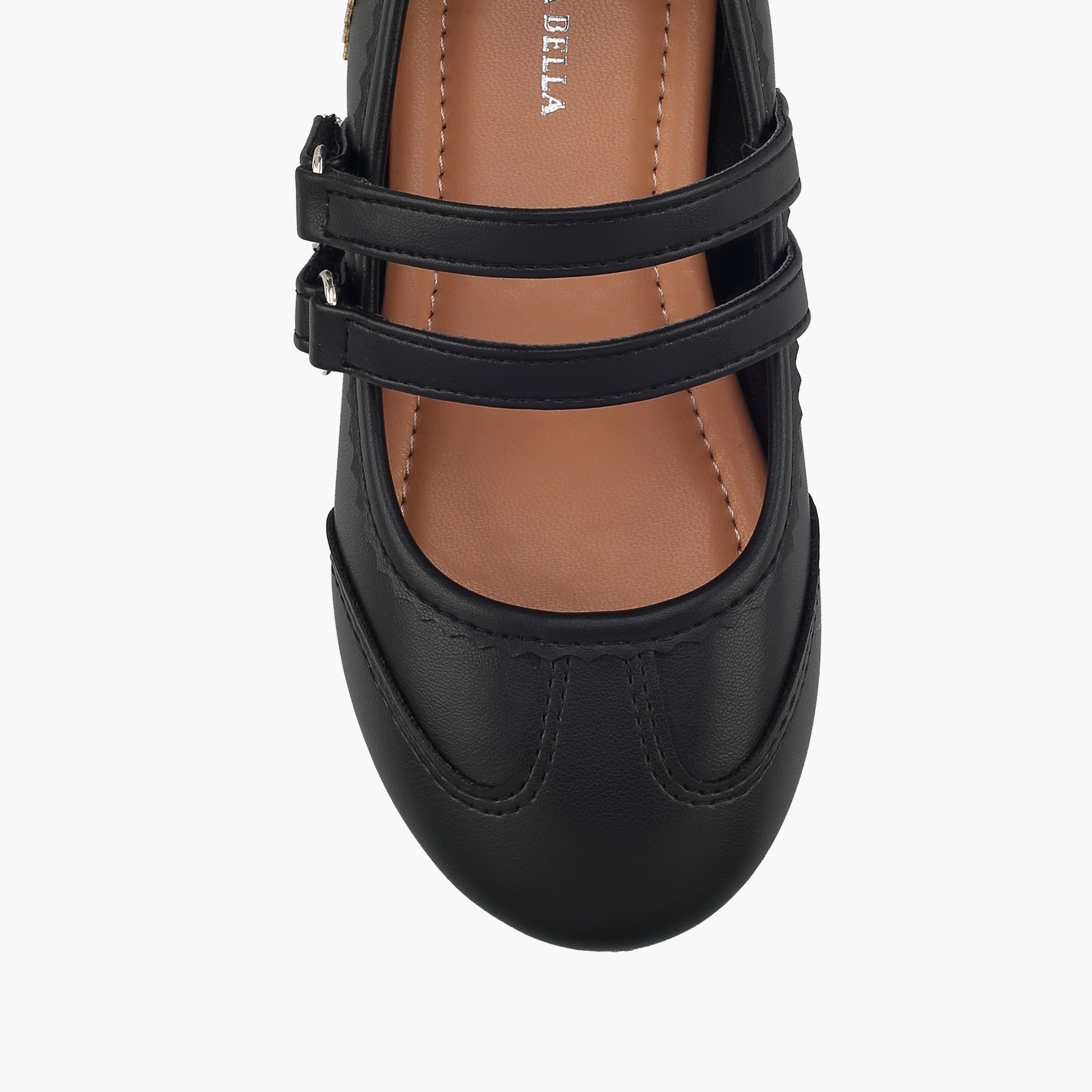 حذاء ماري جين بشريط إغلاق لاصق للبنات من فلورا بيلا-girls-shoes-maryjanes-image-4
