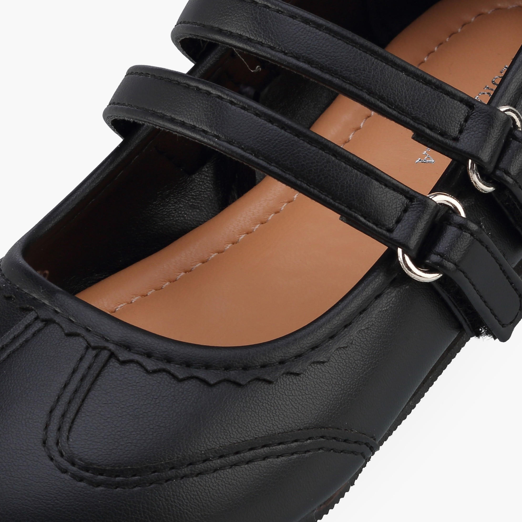 حذاء ماري جين بشريط إغلاق لاصق للبنات من فلورا بيلا-girls-shoes-maryjanes-image-12