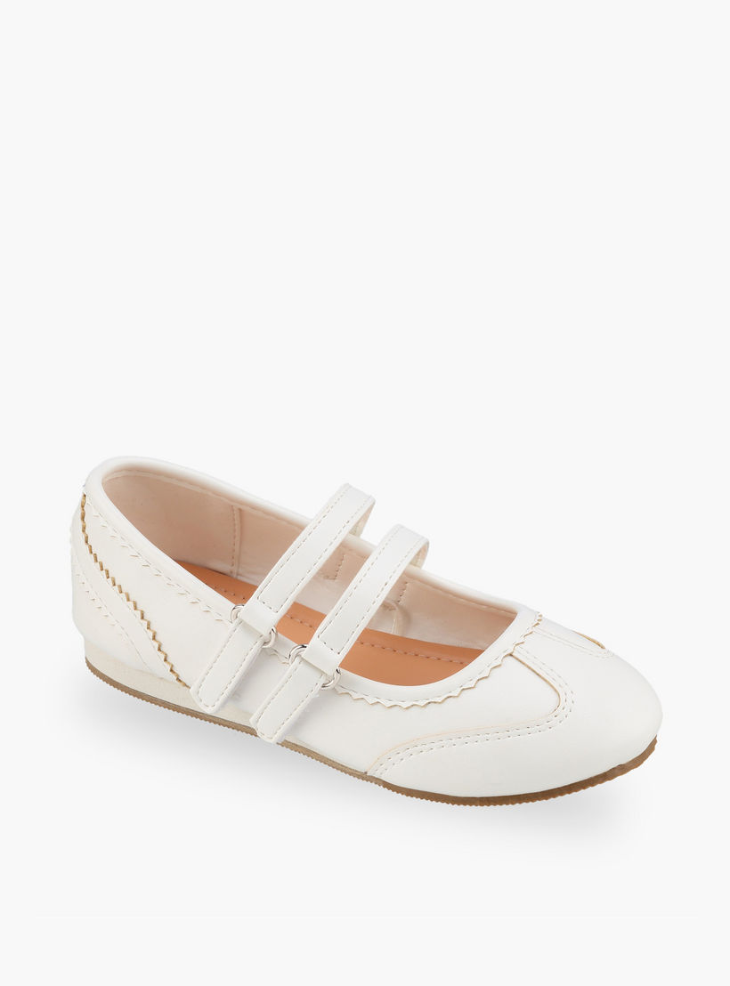 حذاء ماري جين بشريط إغلاق لاصق للبنات من فلورا بيلا-girls-shoes-maryjanes-image-2