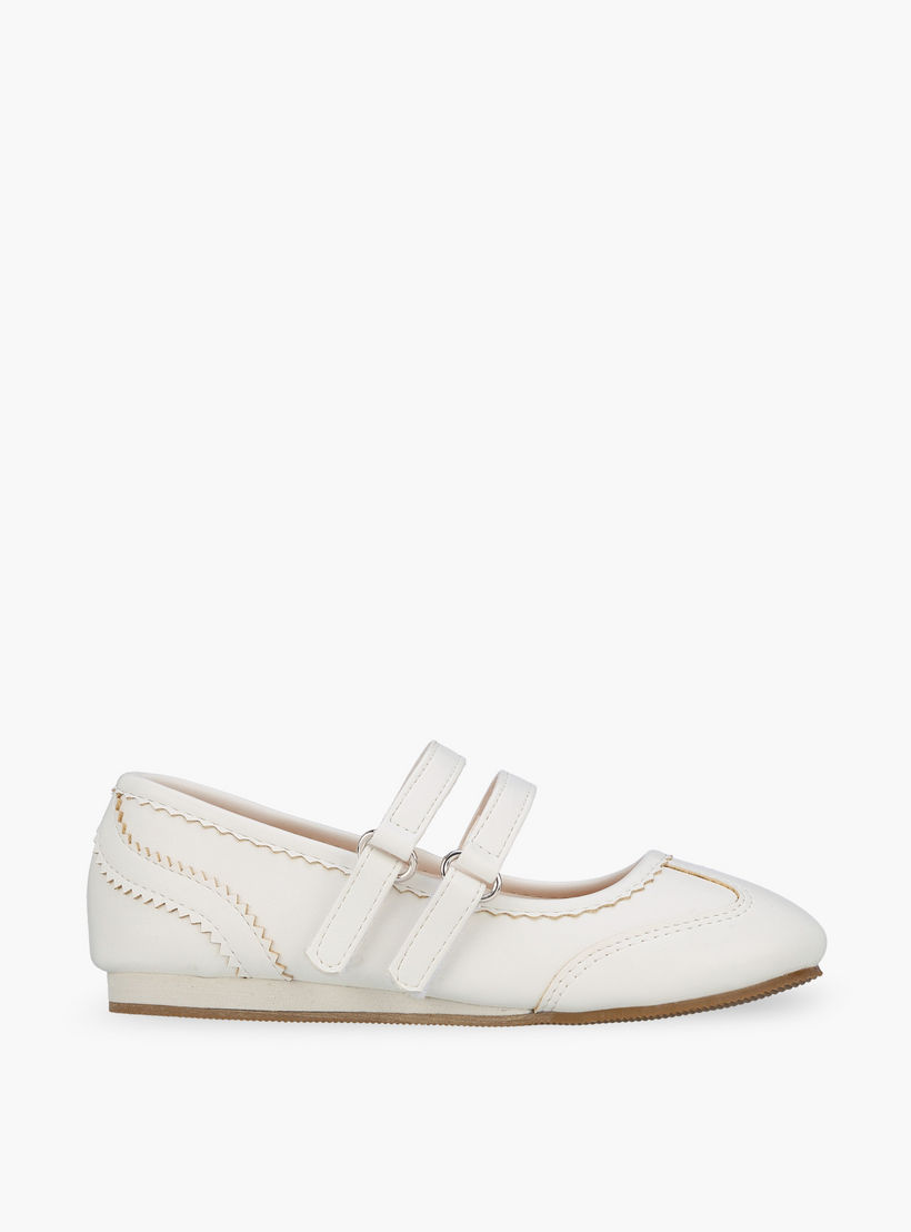 حذاء ماري جين بشريط إغلاق لاصق للبنات من فلورا بيلا-girls-shoes-maryjanes-image-3