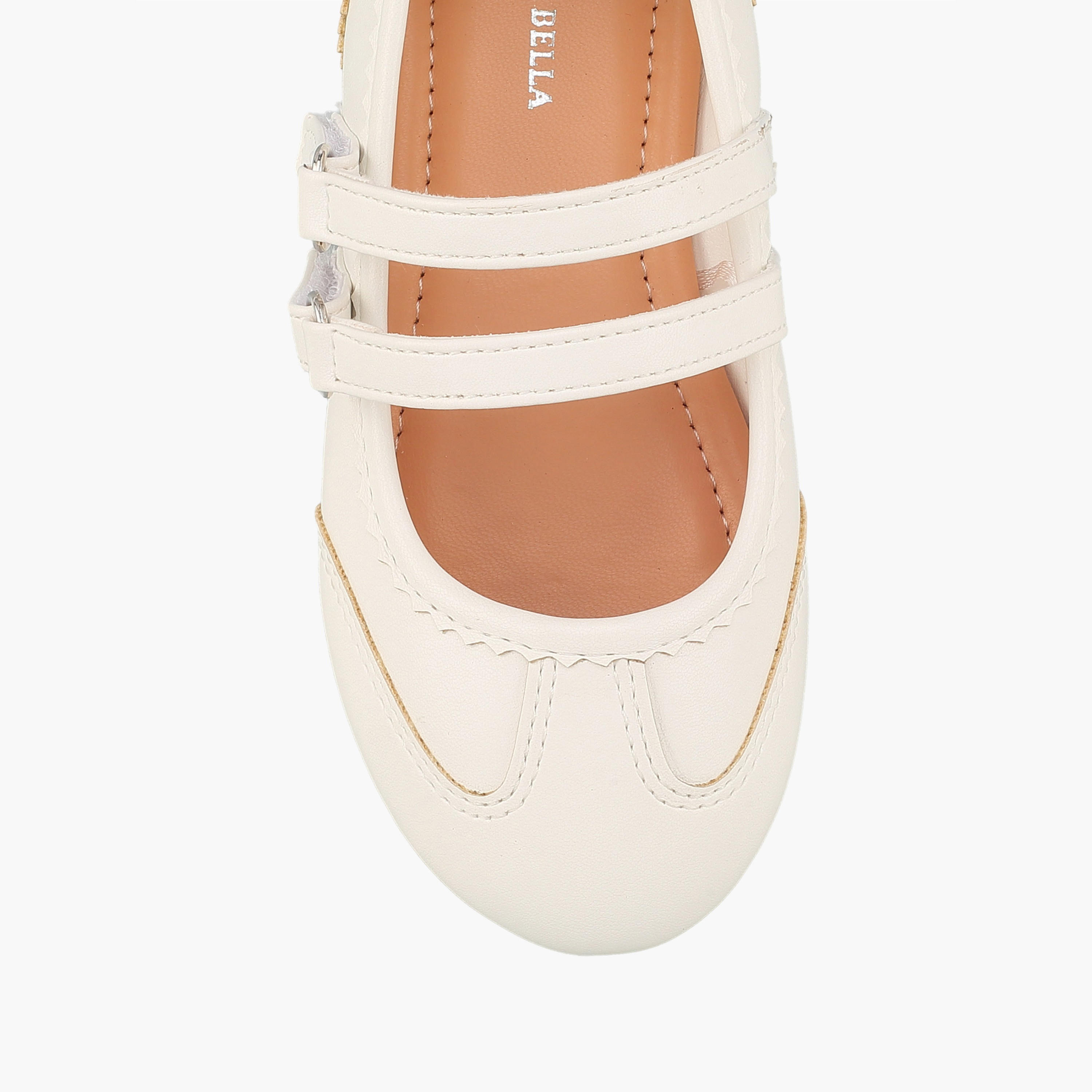 حذاء ماري جين بشريط إغلاق لاصق للبنات من فلورا بيلا-girls-shoes-maryjanes-image-4