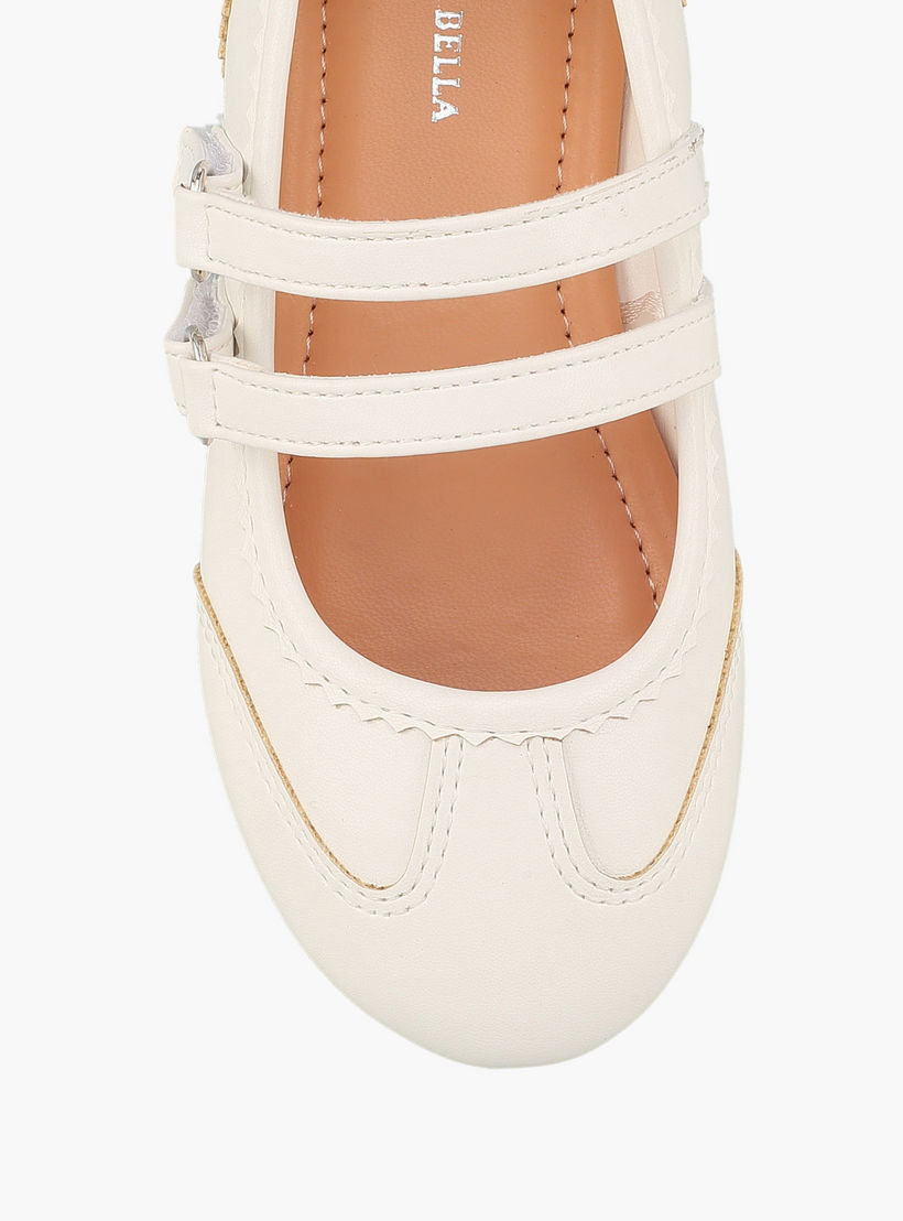 حذاء ماري جين بشريط إغلاق لاصق للبنات من فلورا بيلا-girls-shoes-maryjanes-image-4
