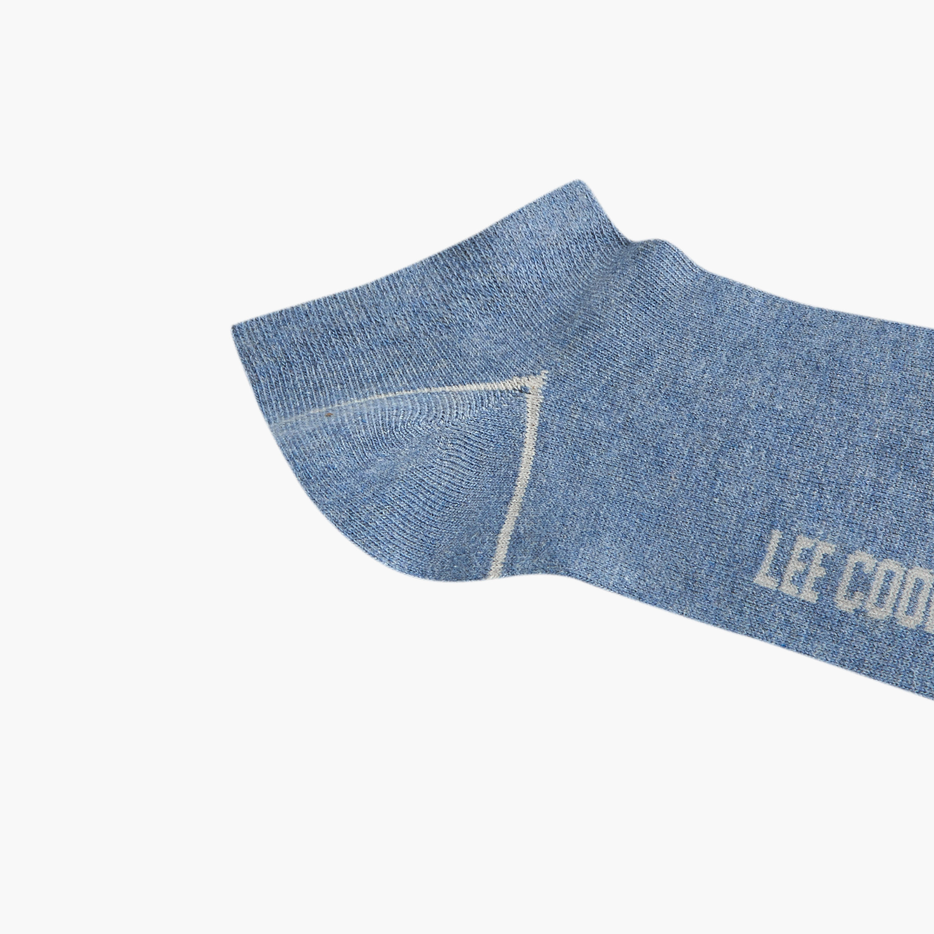 Lee Cooper Logo Detail Ankle Length Socks - Set of 5-women-socksandstockings-image-5