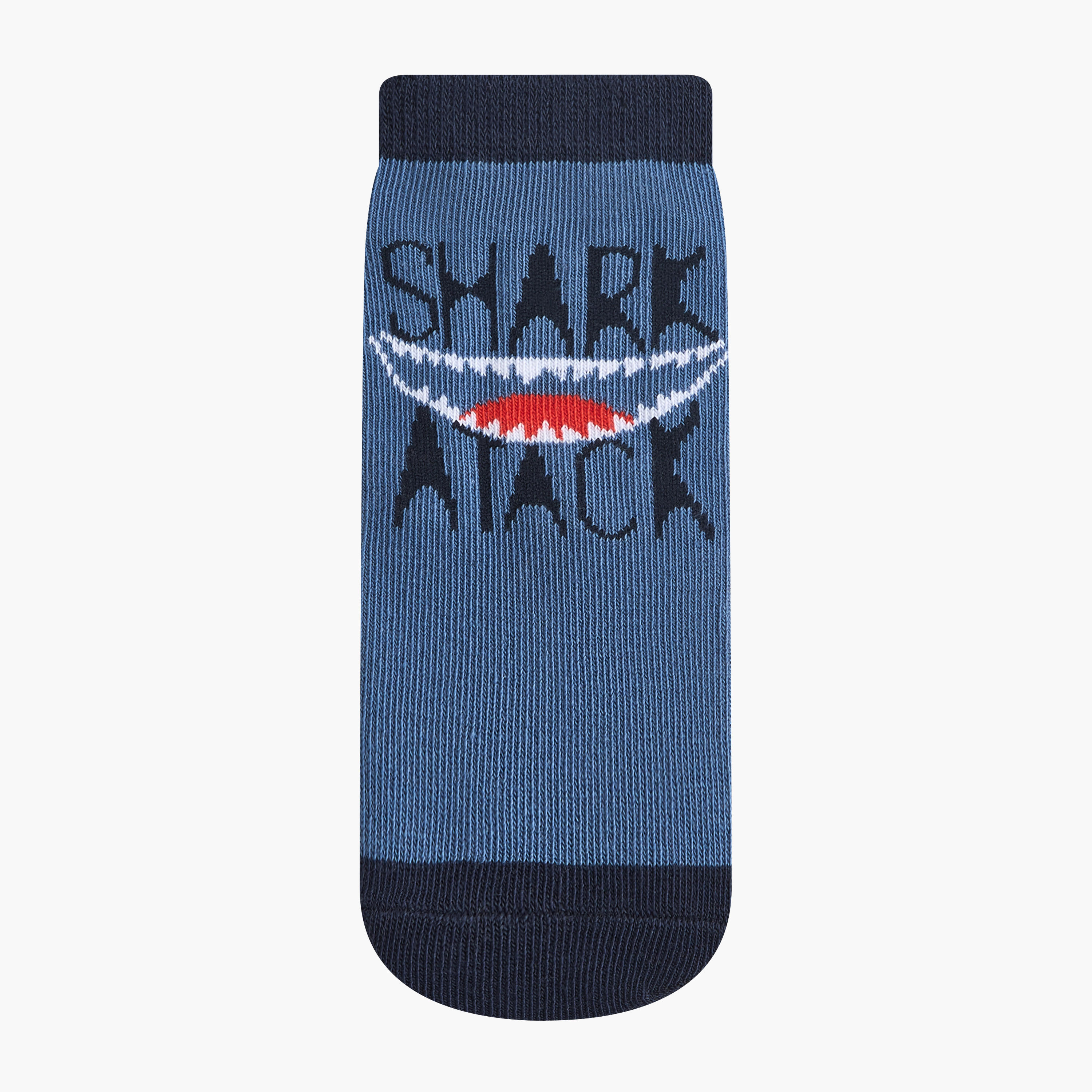 Juniors Printed Non-Terry Ankle Length Socks - Set of 5-girls-accessories-socks-image-2