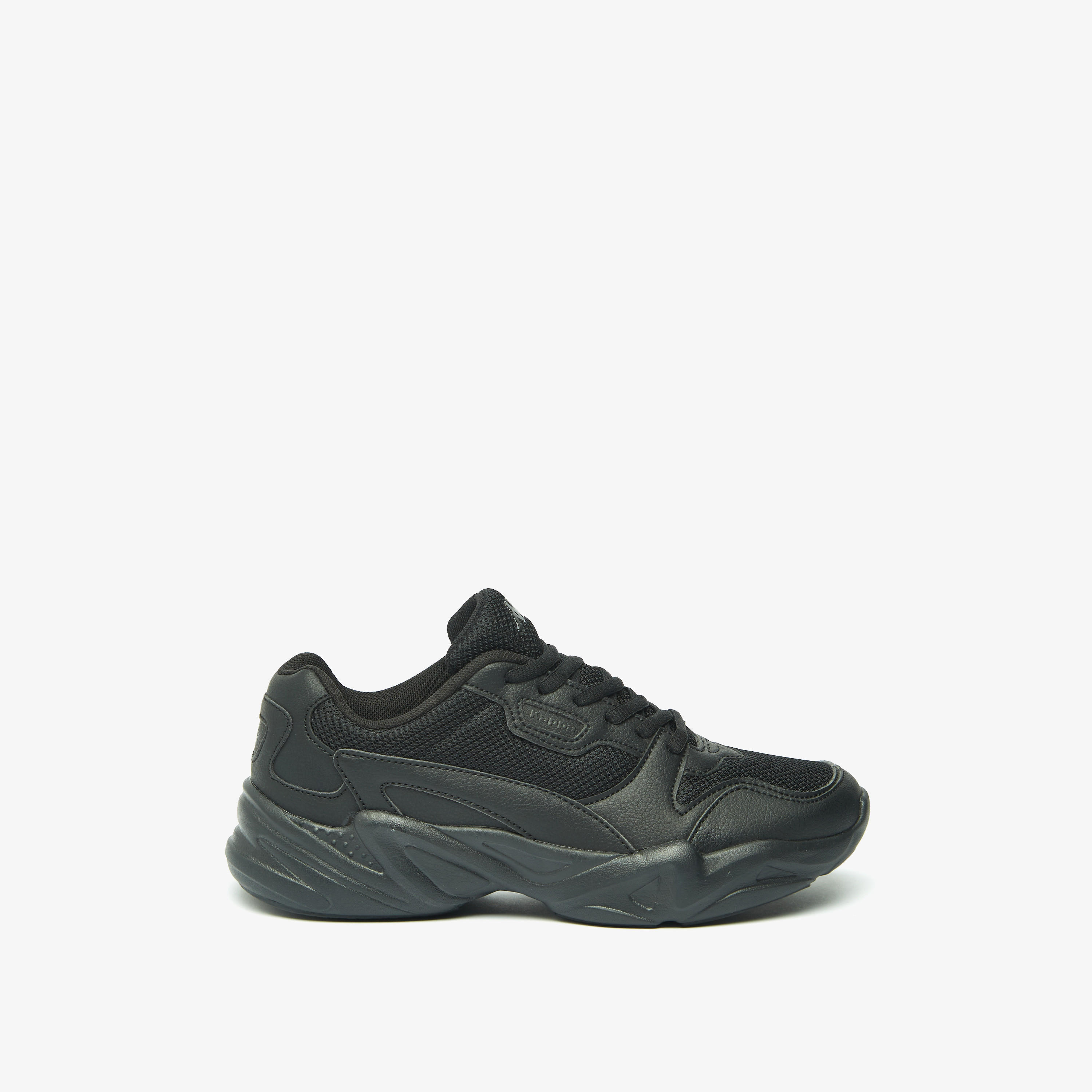 Kappa Women's Textured Lace-Up Sneakers-sports-women-shoes-image-2