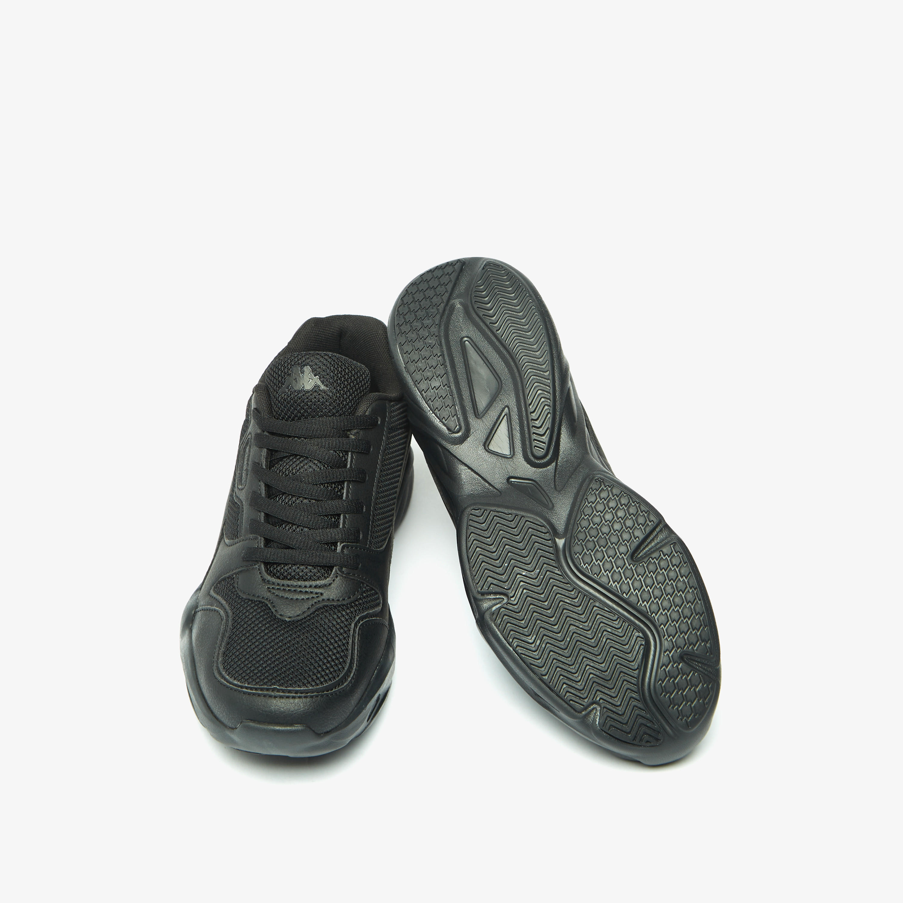Kappa Women's Textured Lace-Up Sneakers-sports-women-shoes-image-3