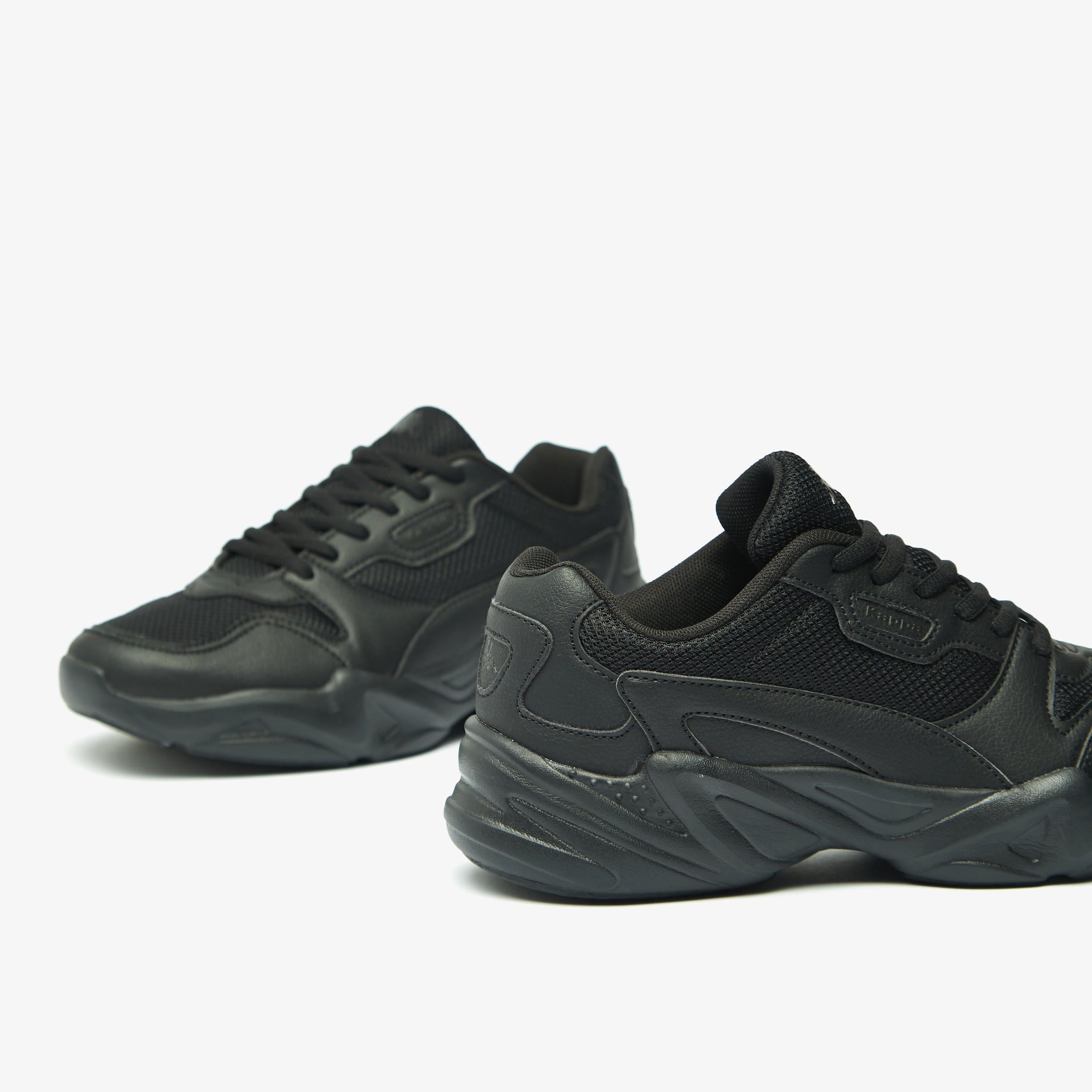 Kappa Women's Textured Lace-Up Sneakers-sports-women-shoes-image-4