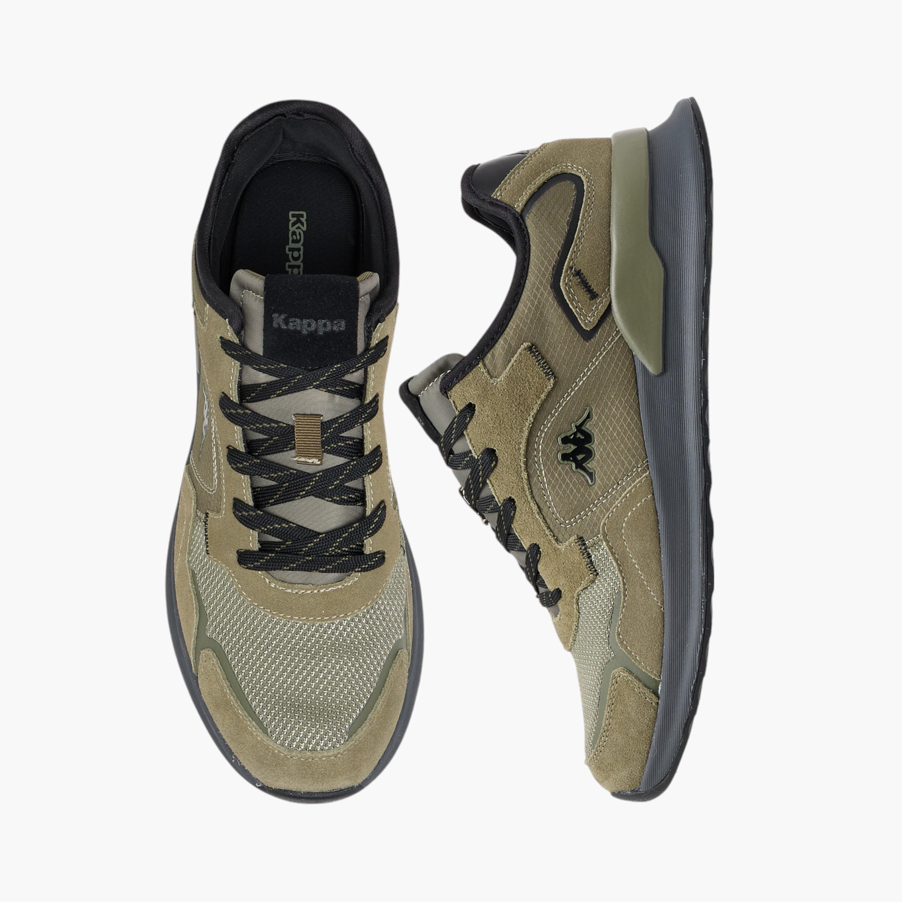 Kappa Men's Panelled Sports Shoes with Lace-Up Closure-sports-men-shoes-image-1