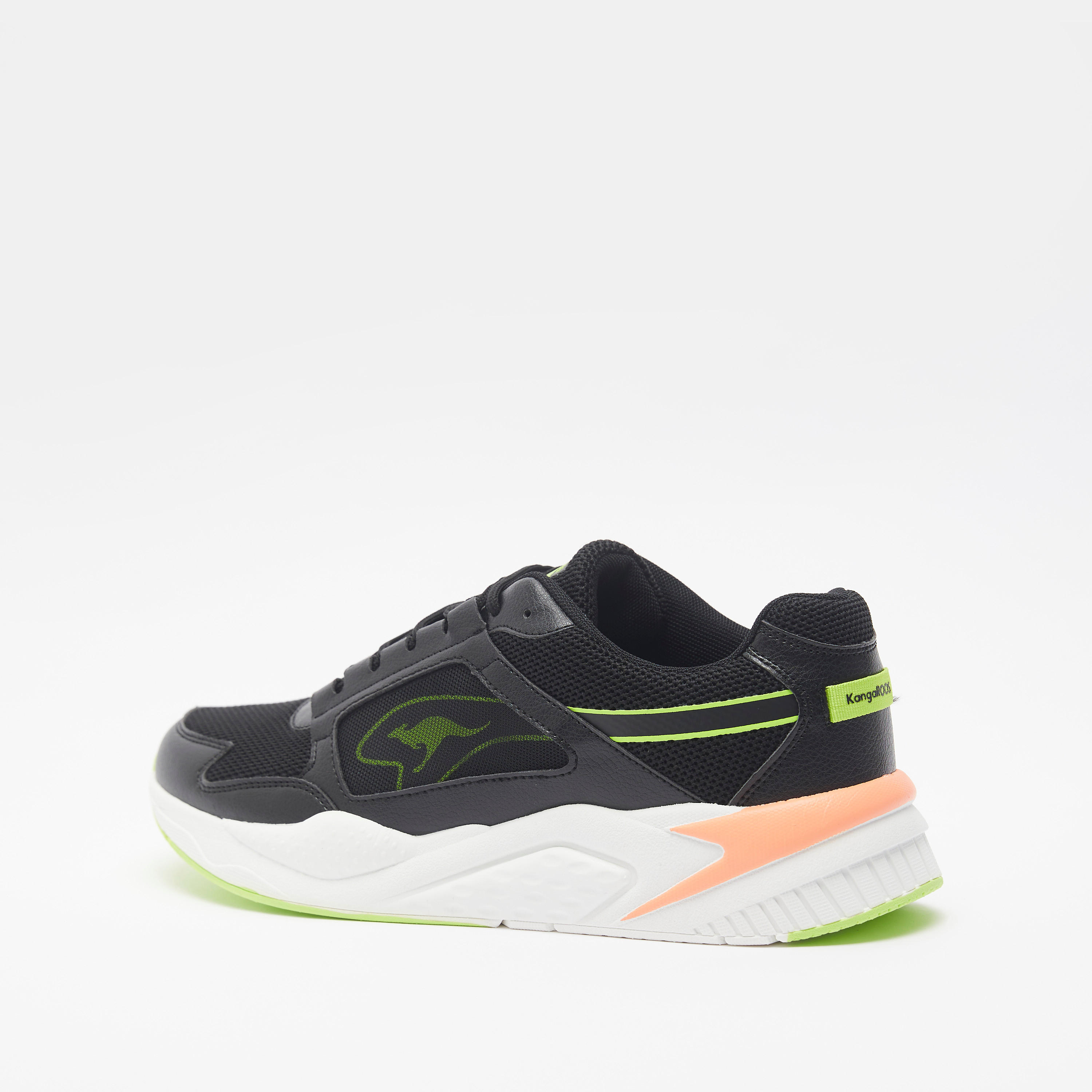 حذاء سنيكرز برباط إغلاق بارز الملمس للرجال من كانجاروز-sports-men-shoes-image-3