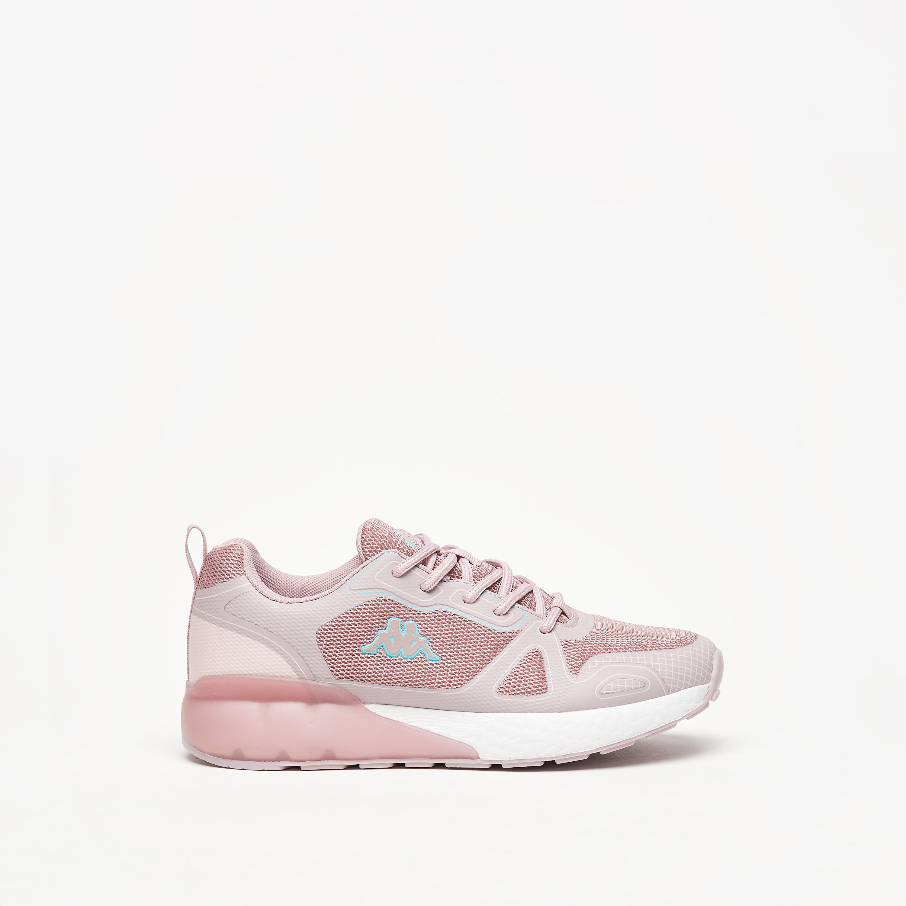 Kappa Women's Textured Trainers with Lace-Up Closure-sports-women-shoes-image-2