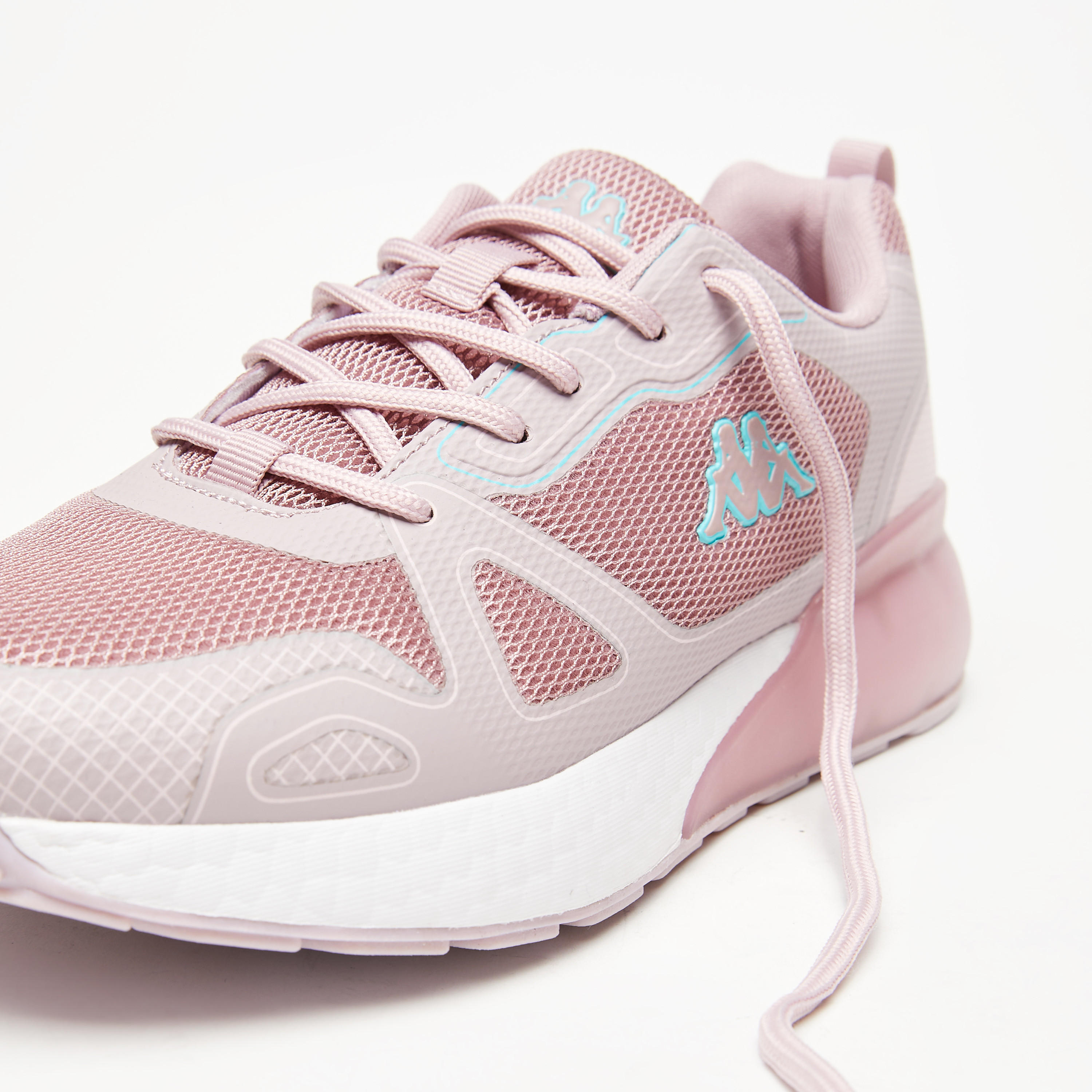 Kappa Women's Textured Trainers with Lace-Up Closure-sports-women-shoes-image-6