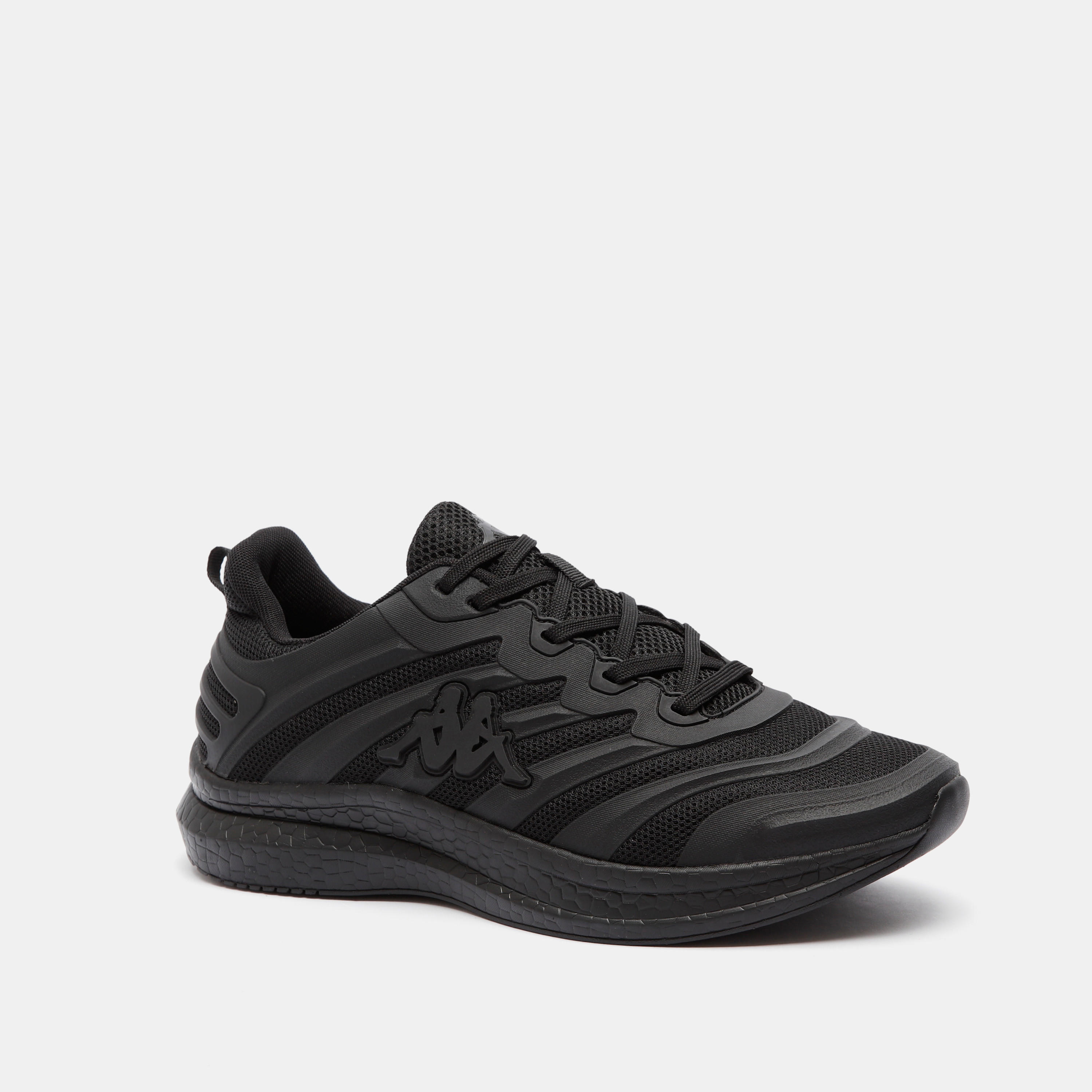Kappa Men's Textured Sneakers Shoes with Lace-Up Closure-sports-men-shoes-image-2