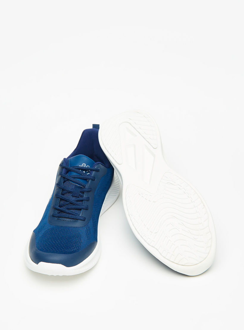 Kappa Men's Textured Lace-Up Sports Shoes -sports-men-shoes-image-2