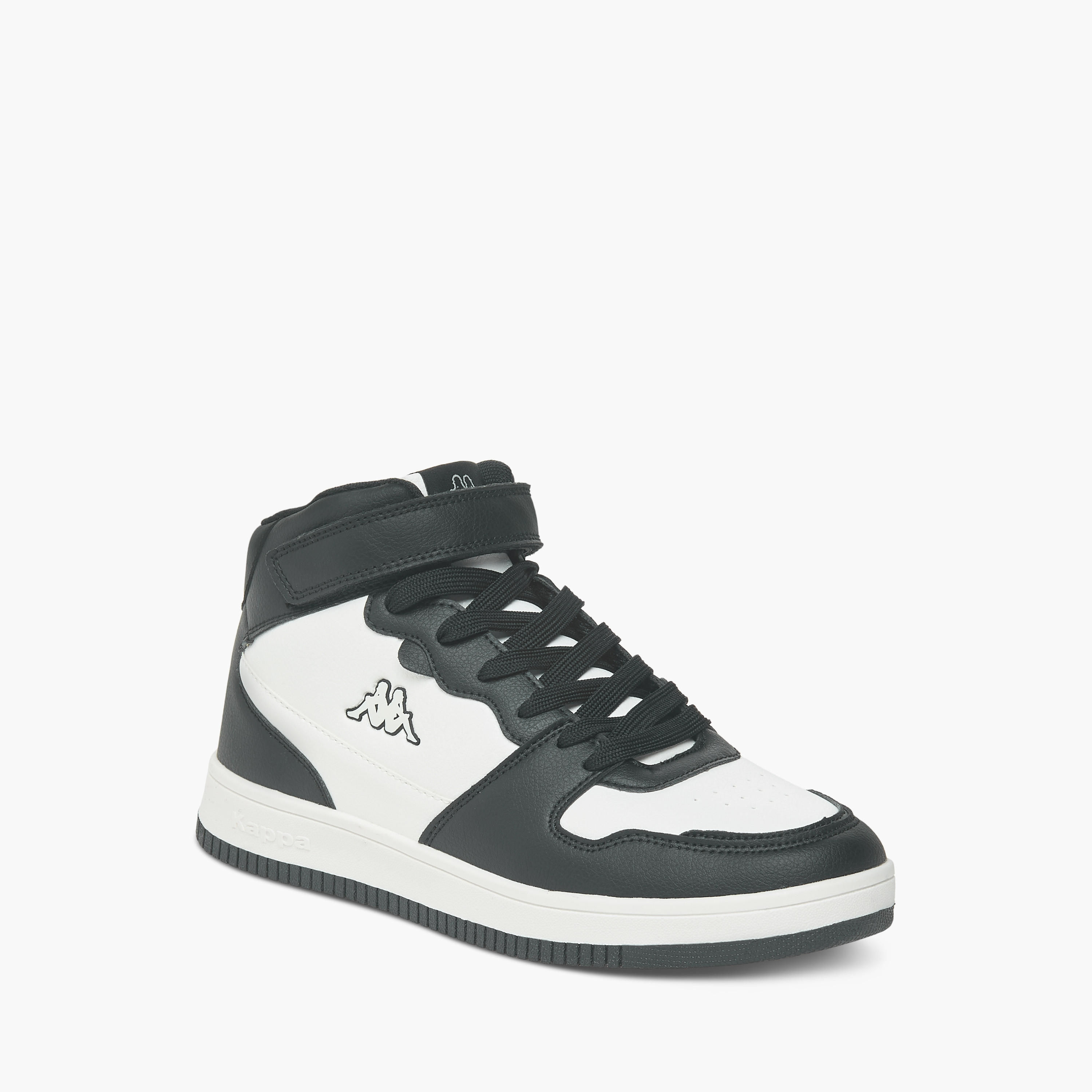 Kappa Women's Colourblock Sneakers with Hook and Loop Closure-women-shoes-sneakers-image-7