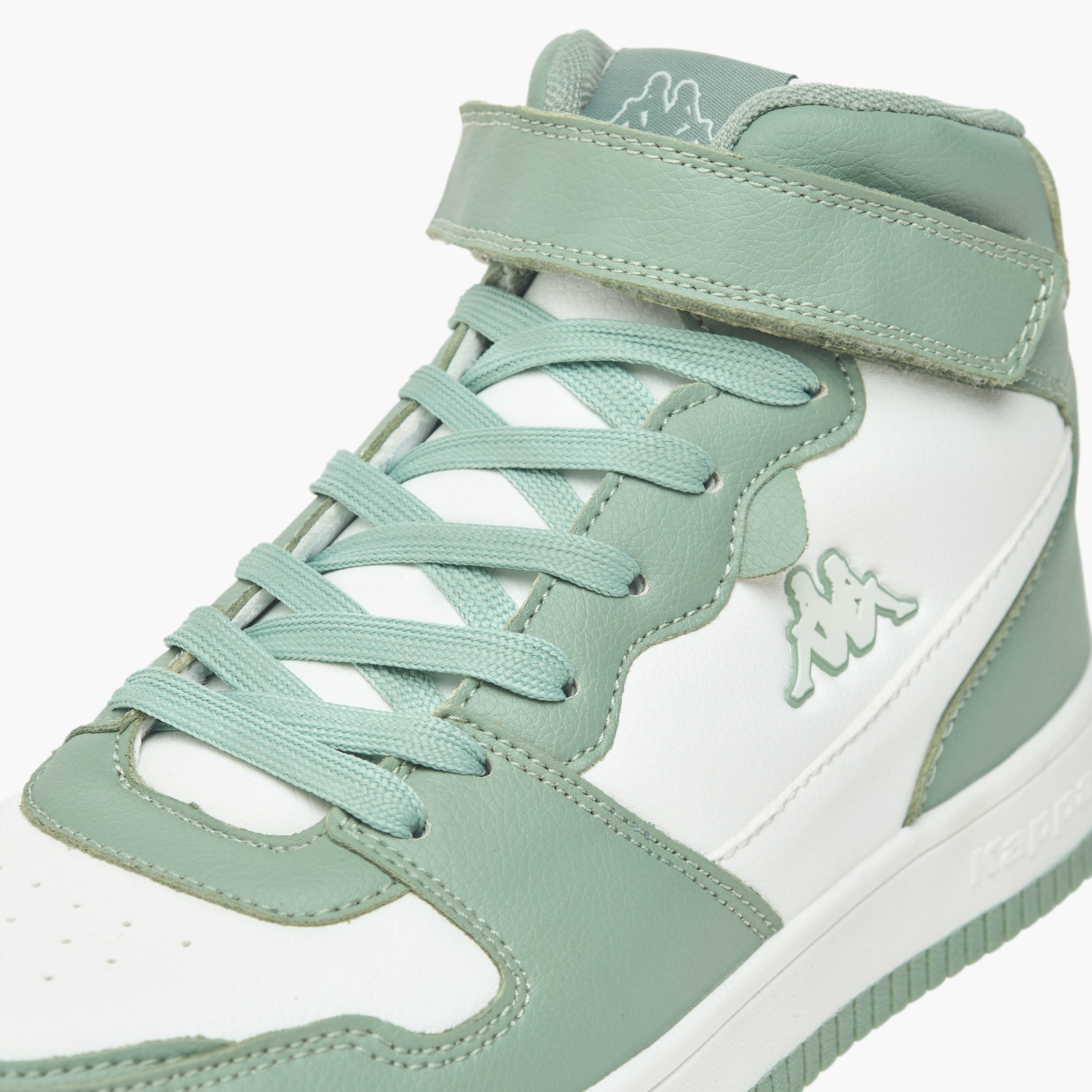 Kappa Women's Colourblock Sneakers with Hook and Loop Closure-women-shoes-sneakers-image-4