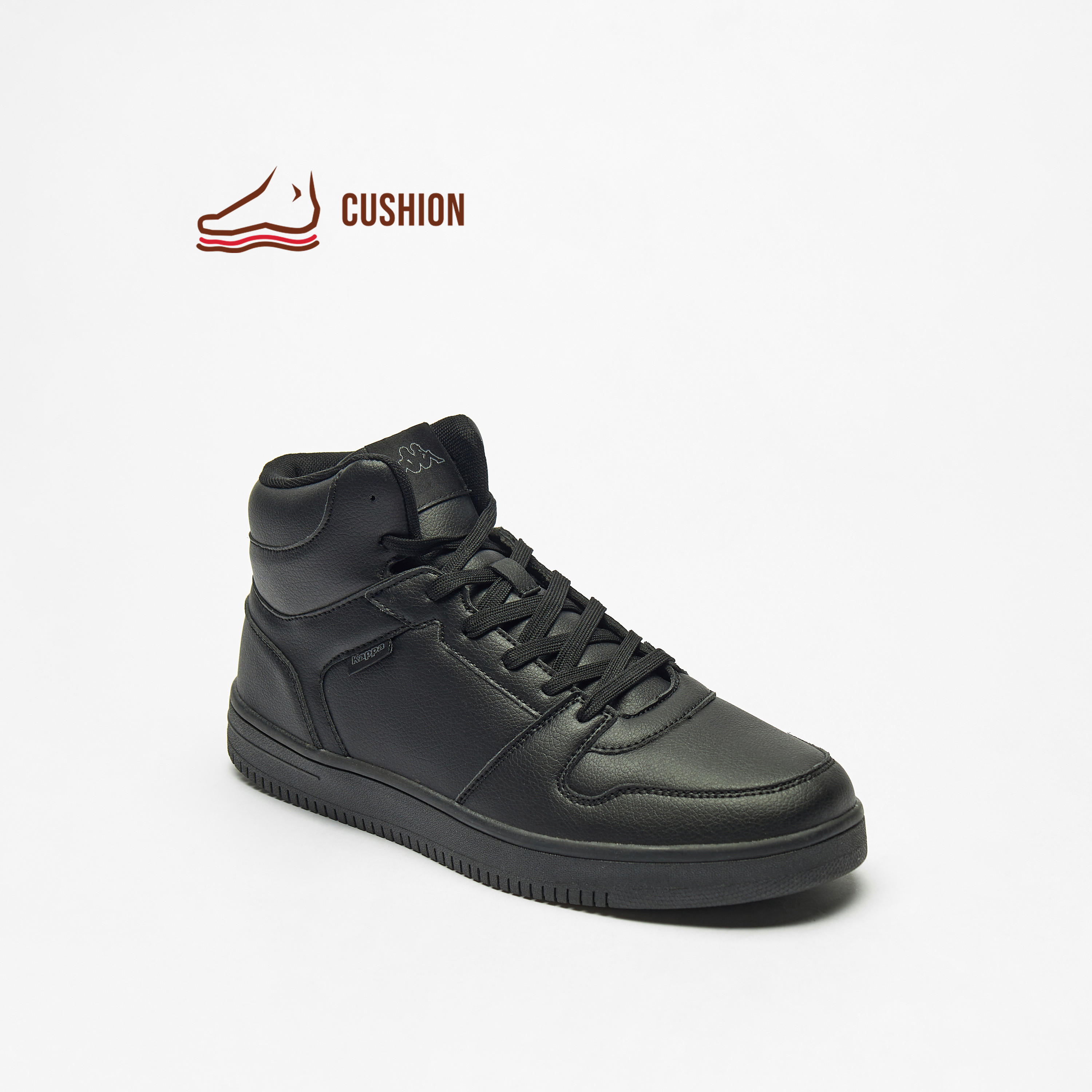 Kappa Men's Lace-Up High Top Sneakers-men-shoes-sneakers-image-1