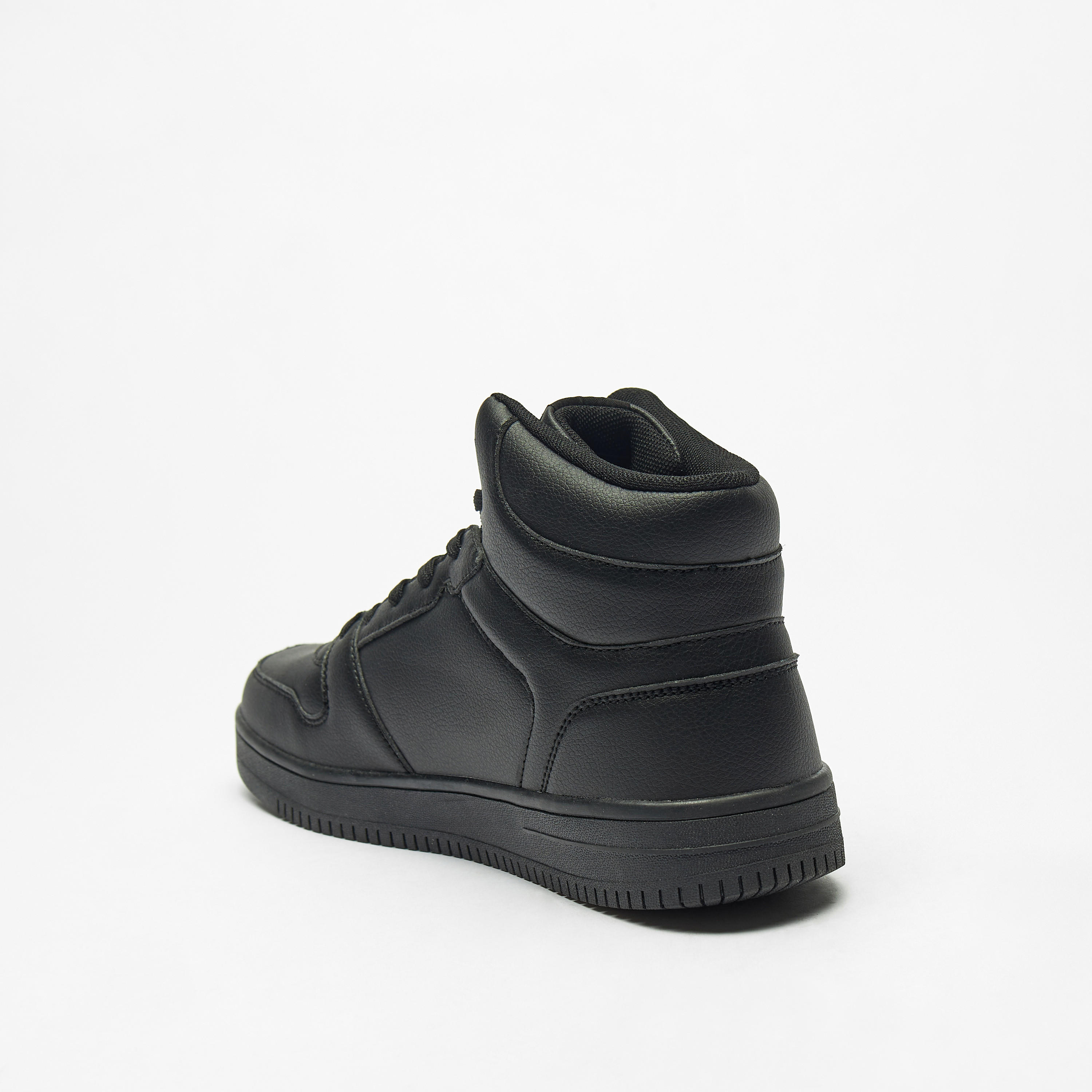 Kappa Men's Lace-Up High Top Sneakers-men-shoes-sneakers-image-2