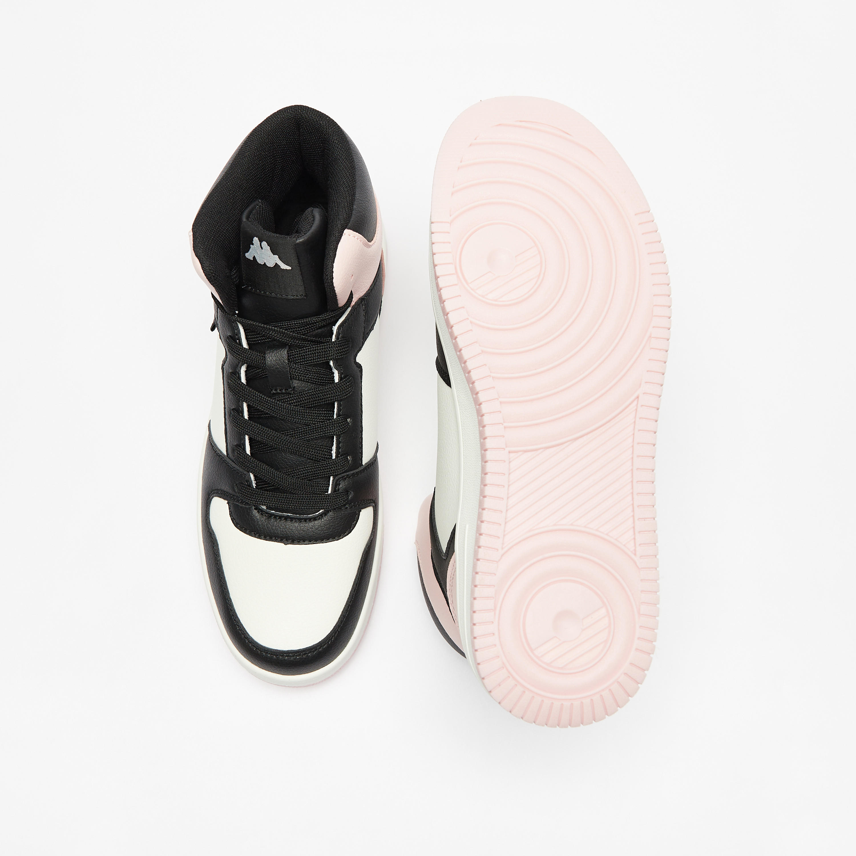 Kappa Women's Colourblock Lace-Up High Top Sneakers-women-shoes-sneakers-image-4
