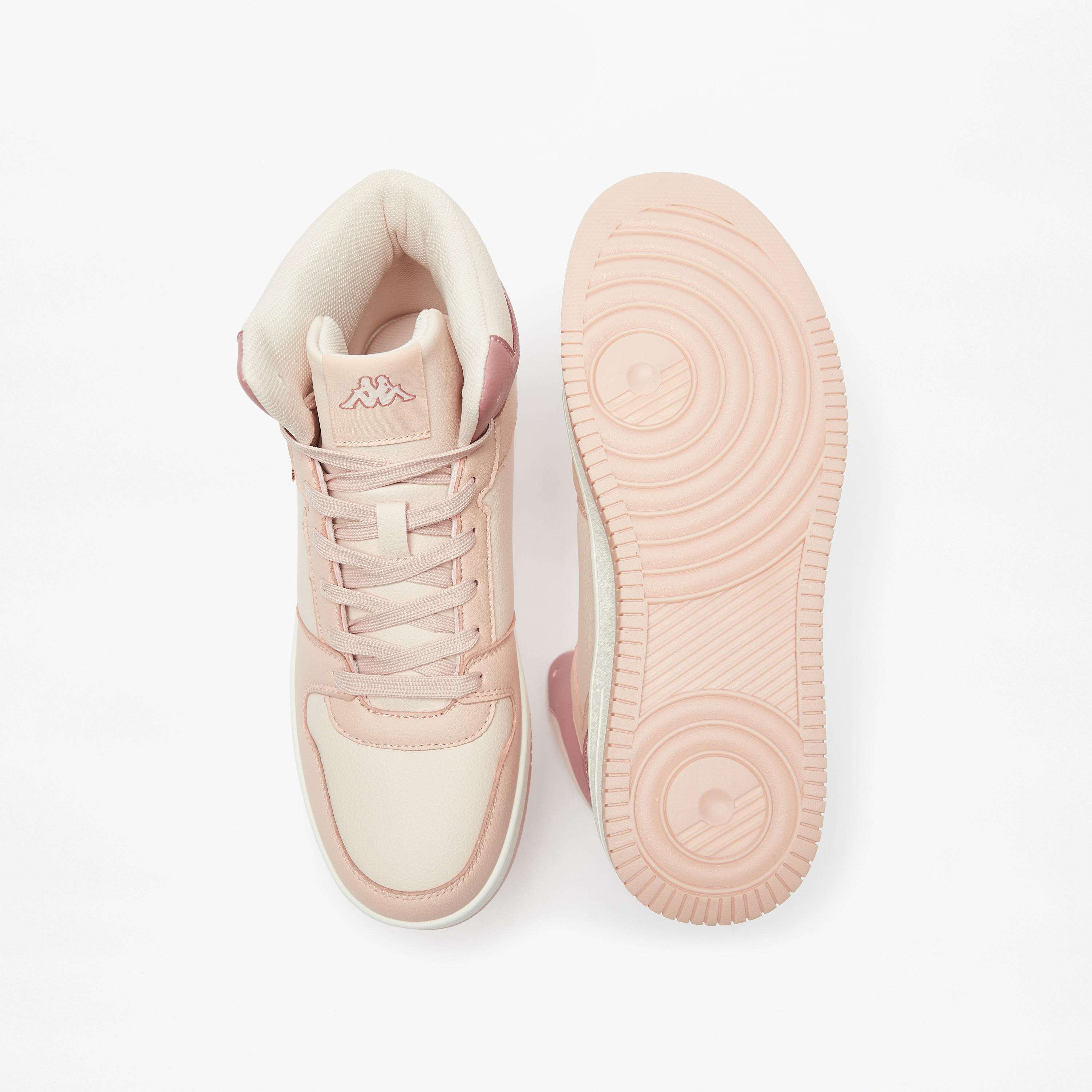 Kappa Women's Colourblock Lace-Up High Top Sneakers-women-shoes-sneakers-image-4