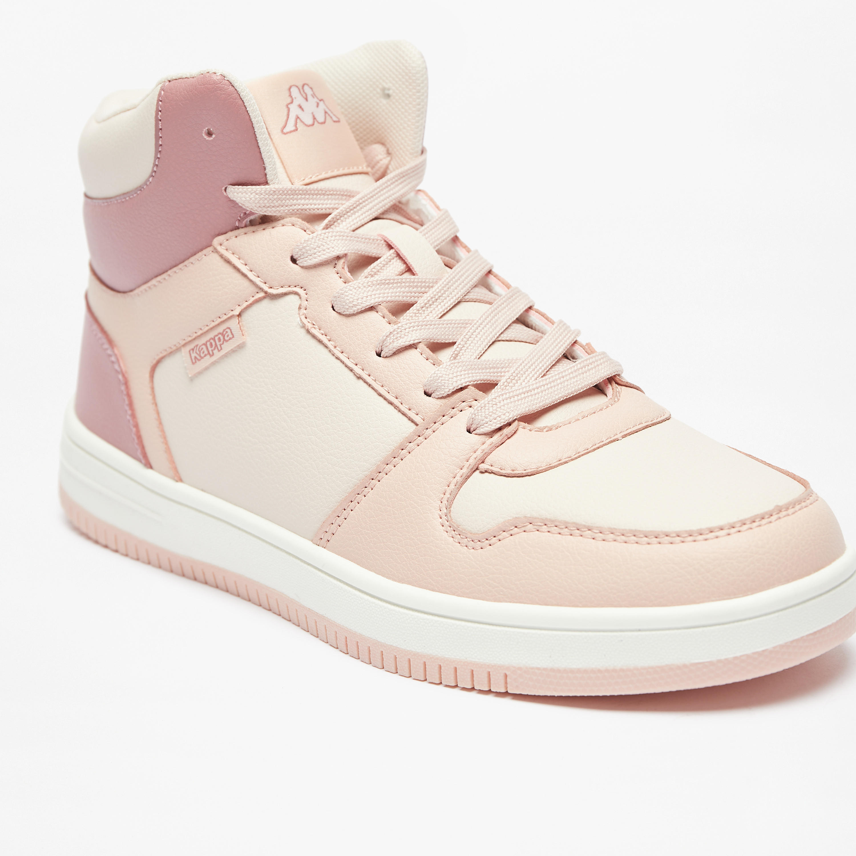 Kappa Women's Colourblock Lace-Up High Top Sneakers-women-shoes-sneakers-image-5