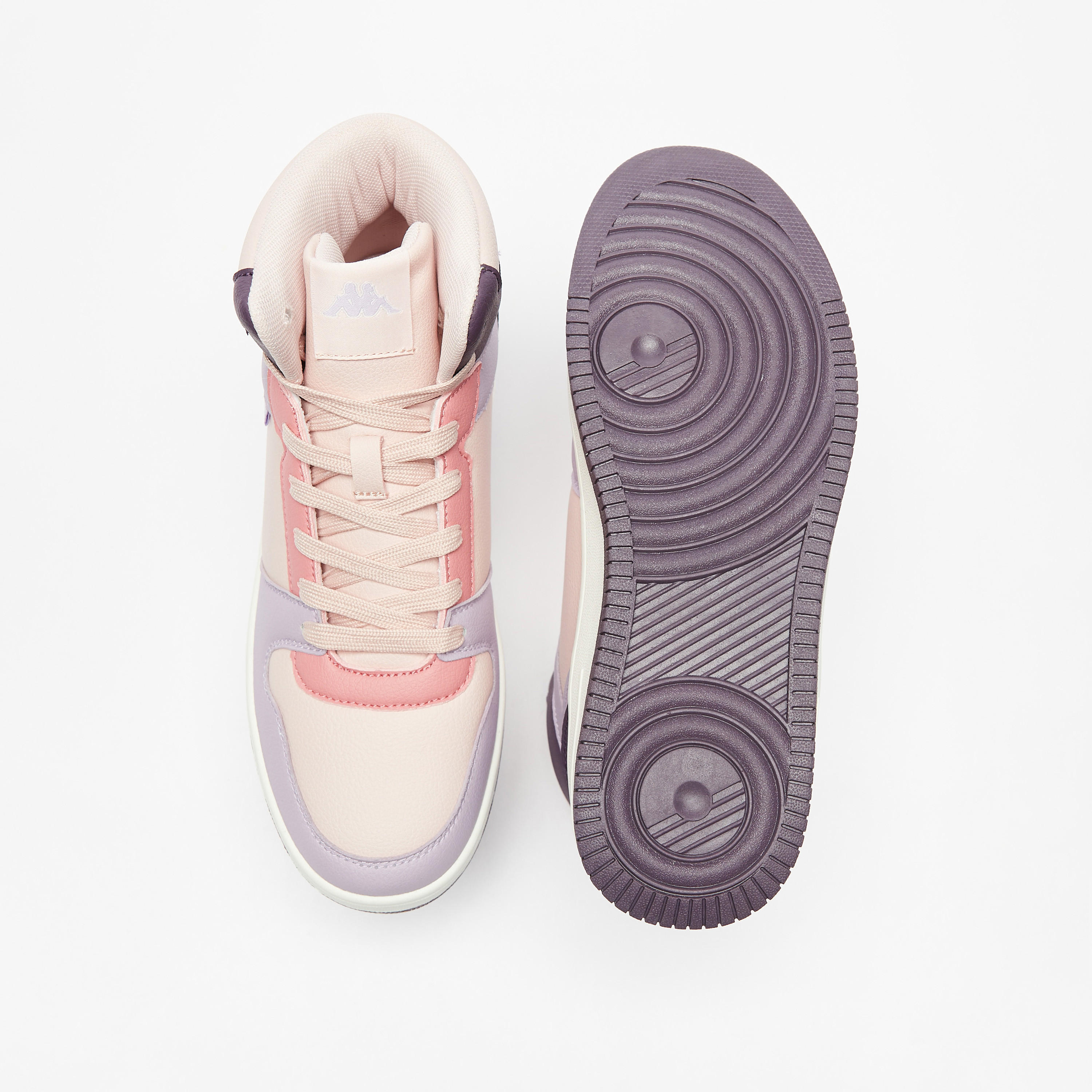 Kappa Women's Colourblock Lace-Up High Top Sneakers-women-shoes-sneakers-image-4