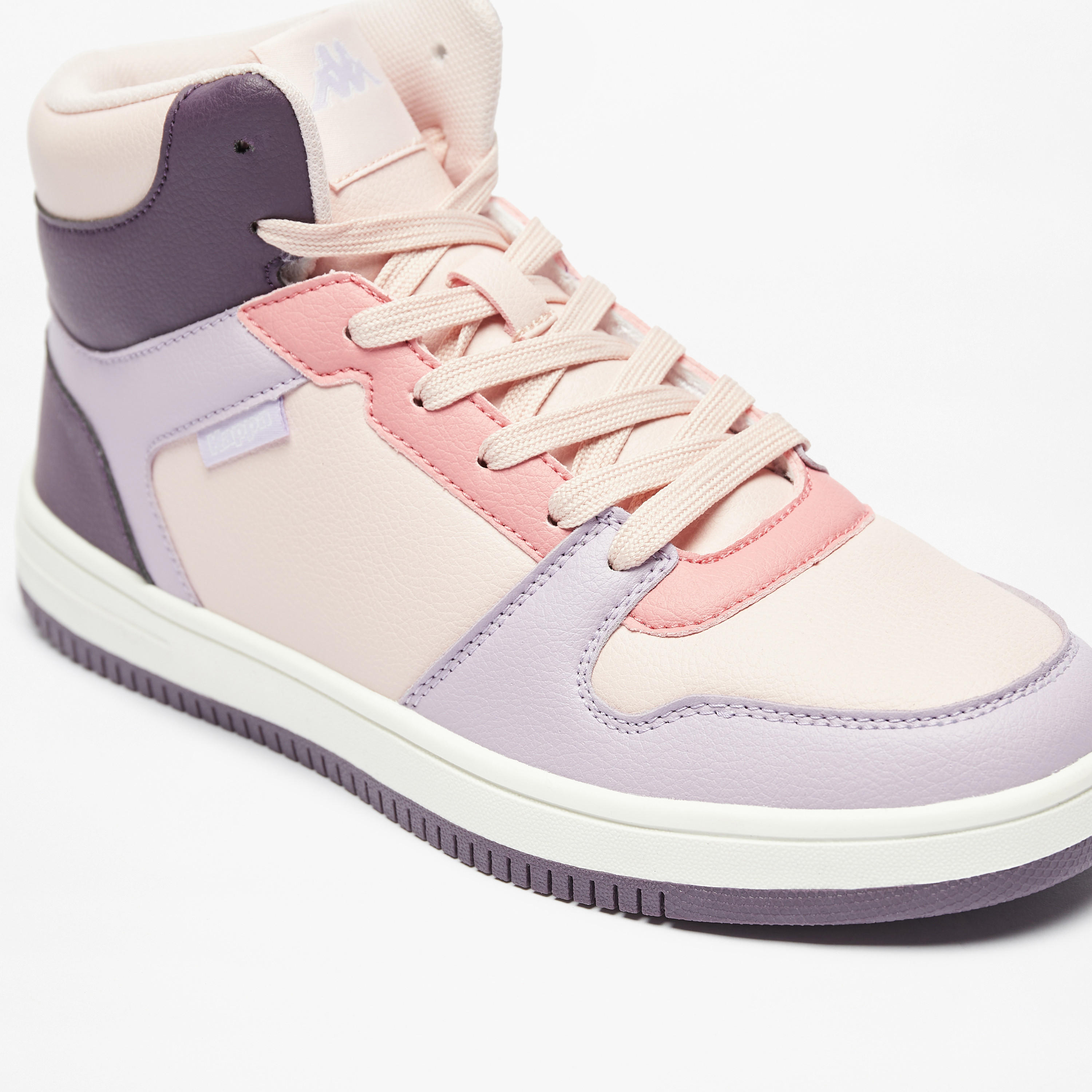 Kappa Women's Colourblock Lace-Up High Top Sneakers-women-shoes-sneakers-image-5