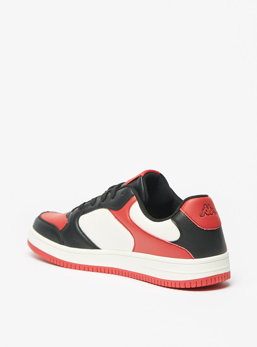 Kappa Men's Colourblocked Sneakers with Lace-Up Closure-men-shoes-sneakers-image-3