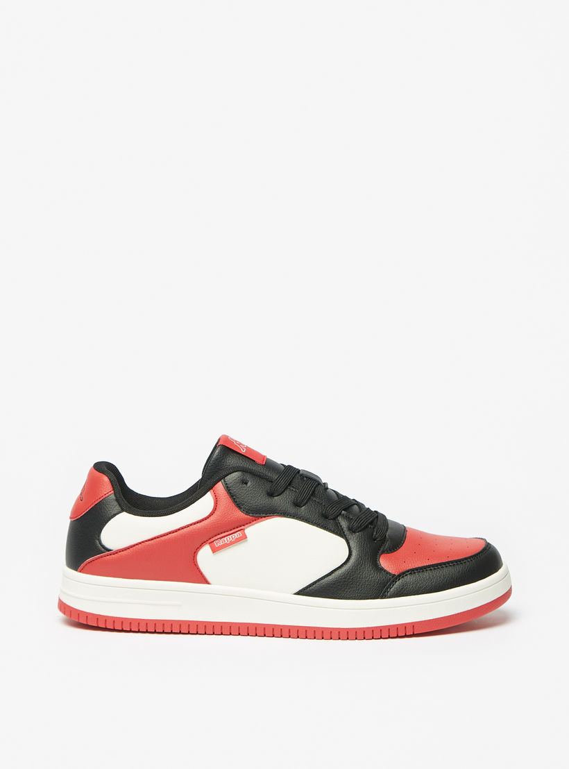 Kappa Men's Colourblocked Sneakers with Lace-Up Closure-men-shoes-sneakers-image-4