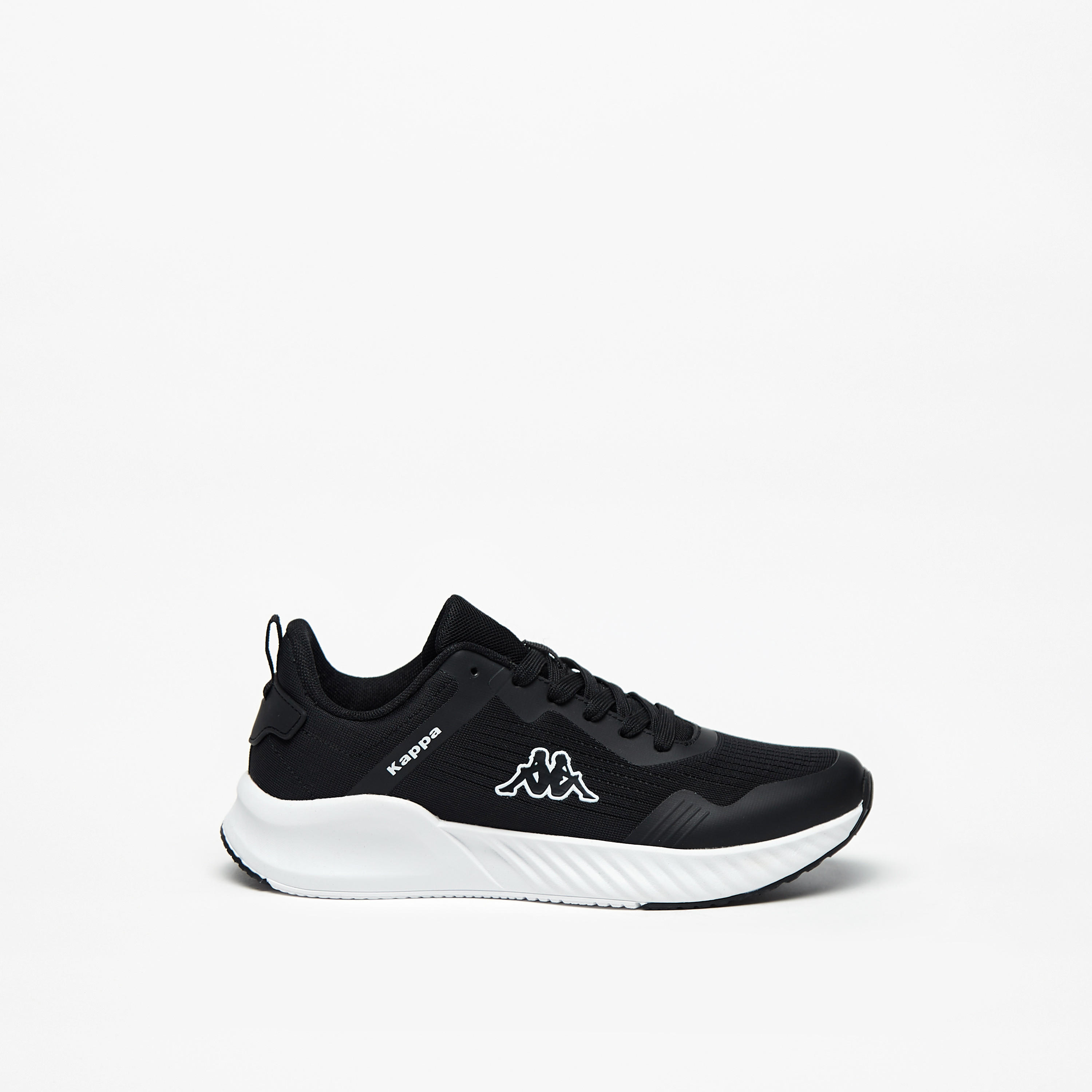 Kappa Women's Textured Walking Shoes with Lace-Up Closure-women-shoes-sneakers-image-4