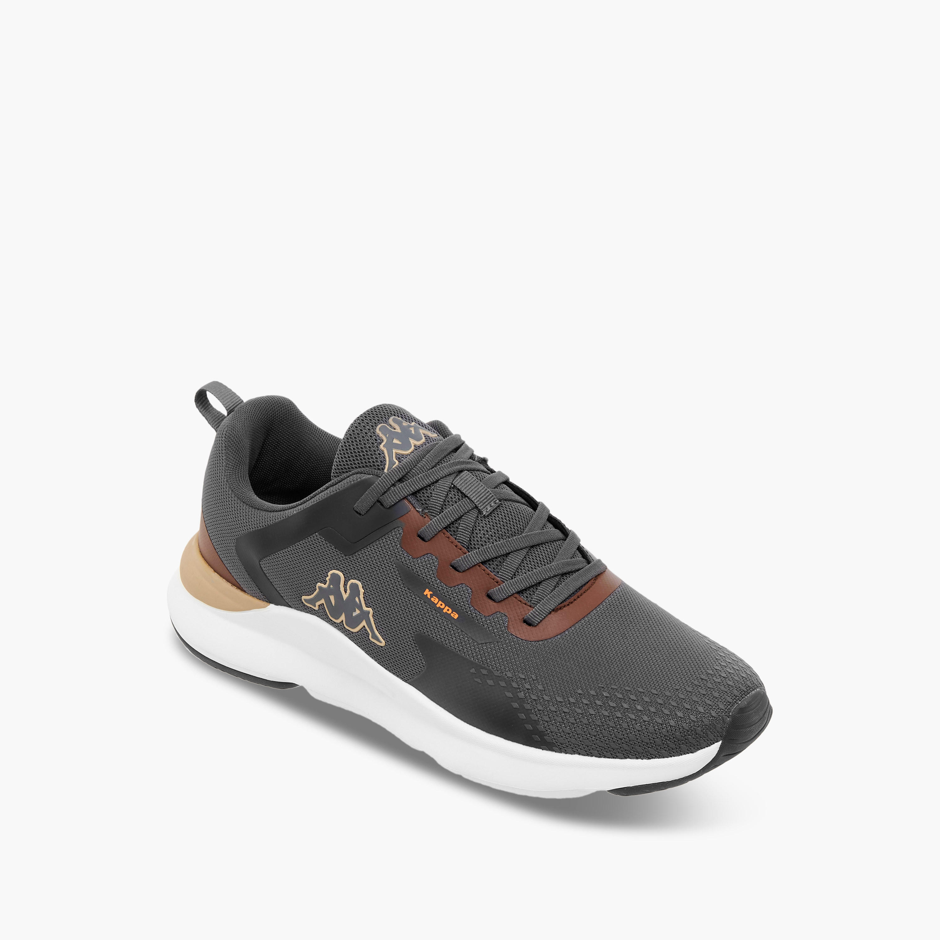 Kappa Men Logo Print Lace-Up Sports Shoes-men-shoes-sports-image-2