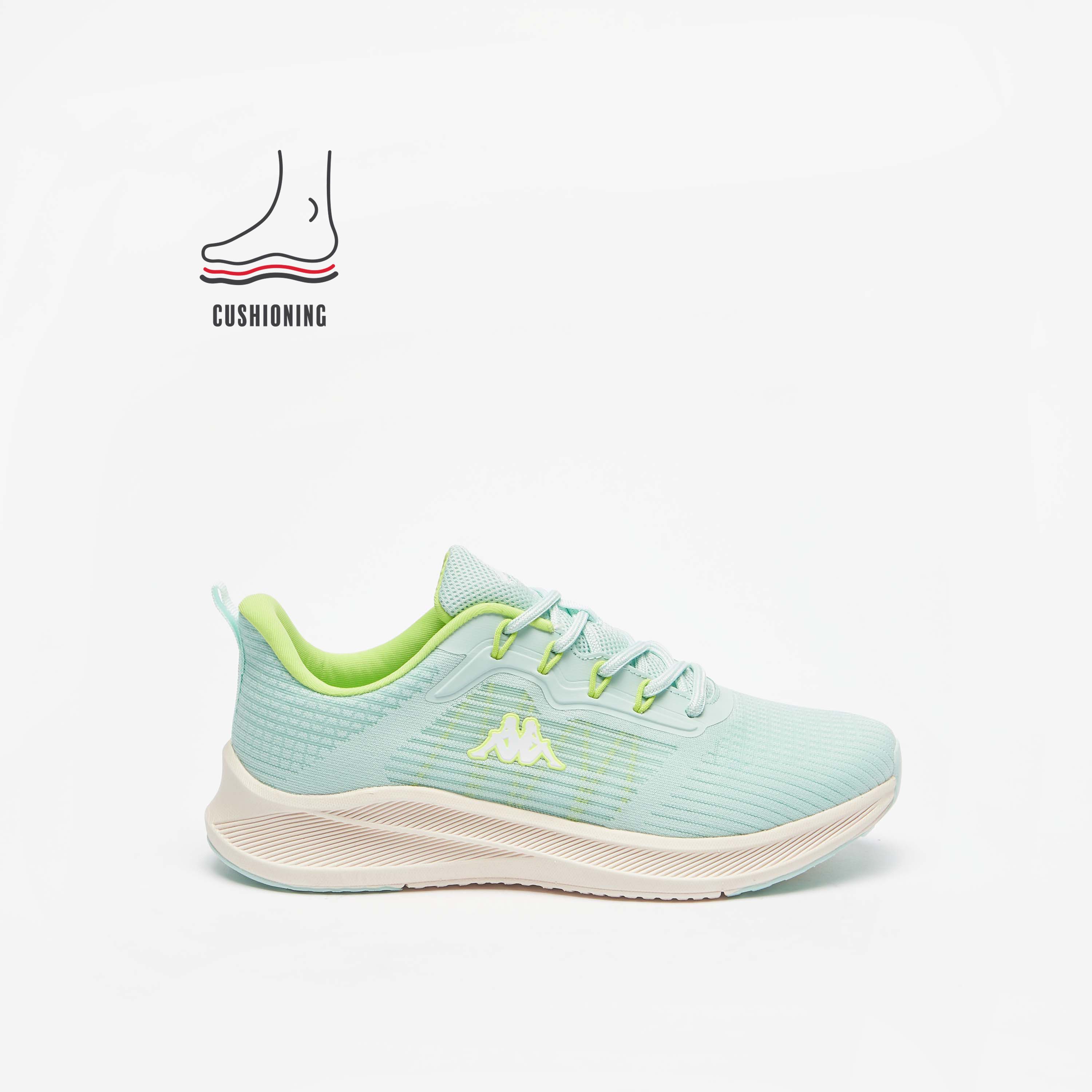 حذاء رياضي مبطّن قوالب ملونة برباط إغلاق للنساء من كابا-sports-women-shoes-image-4