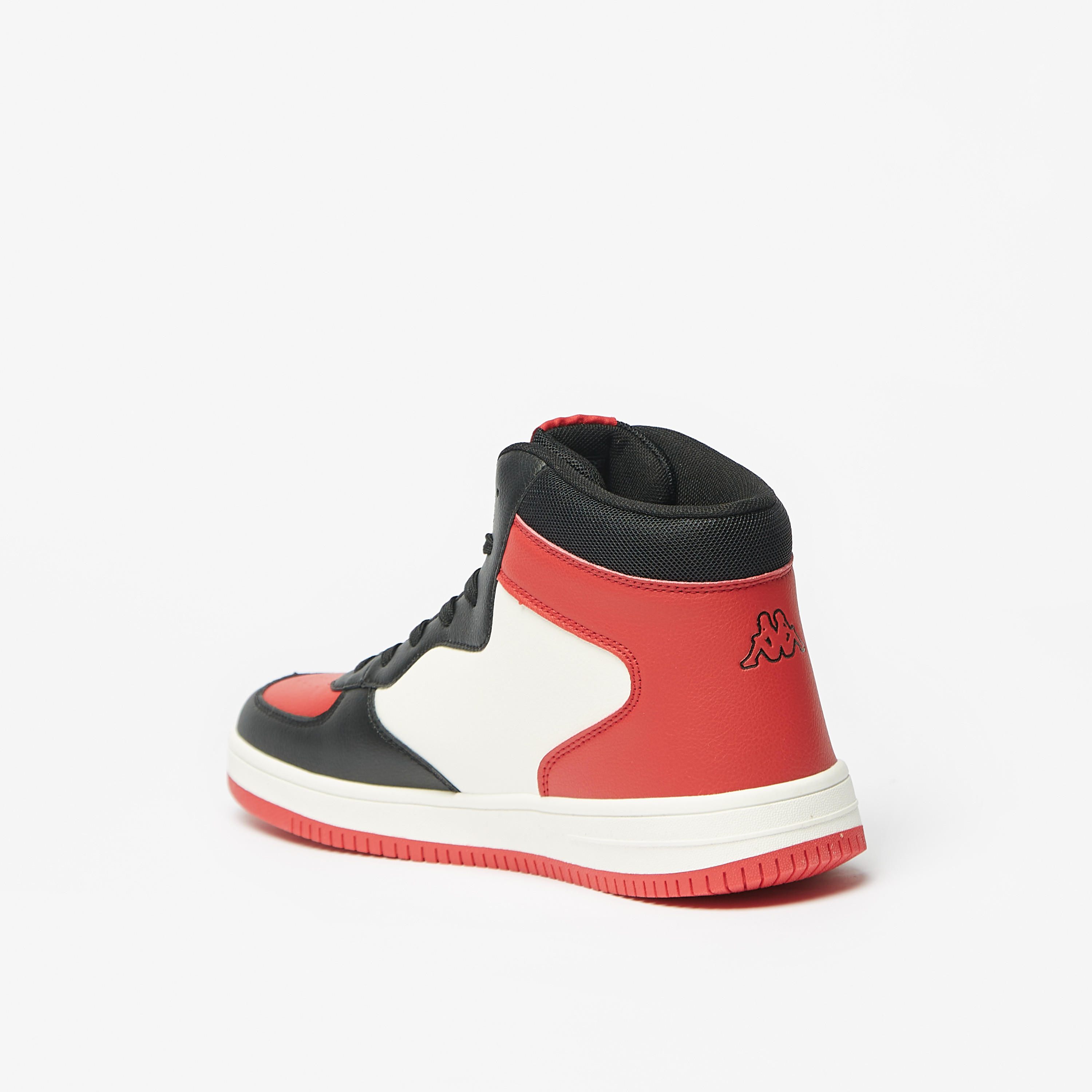 Kappa Men's Lace-Up High Cut Sneakers-men-shoes-sneakers-image-3