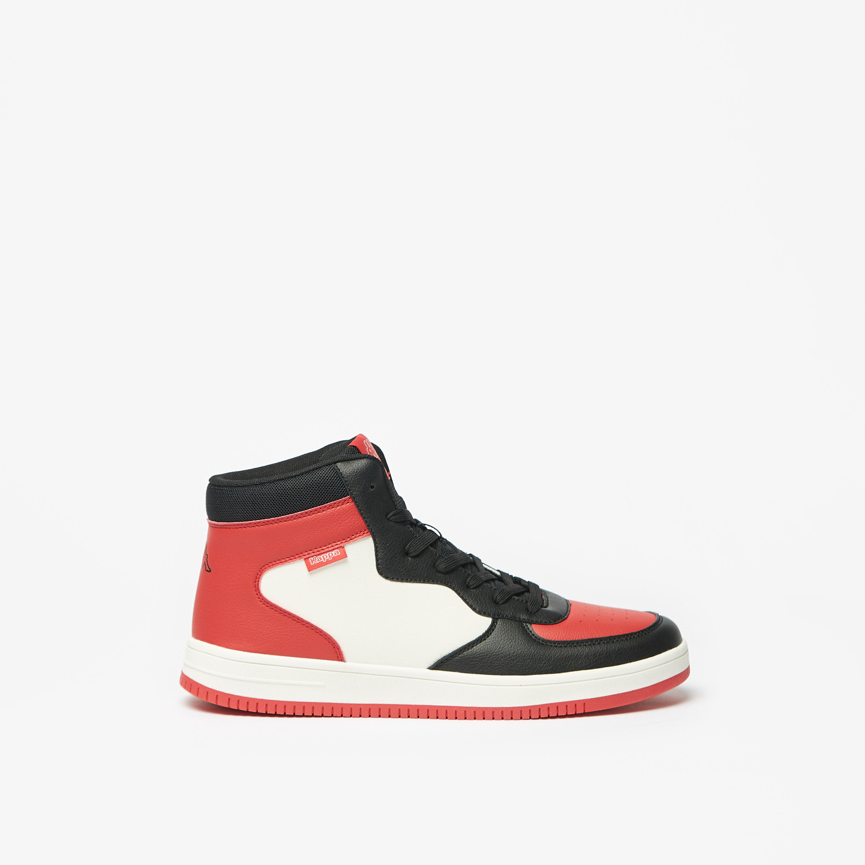 Kappa Men's Lace-Up High Cut Sneakers-men-shoes-sneakers-image-4