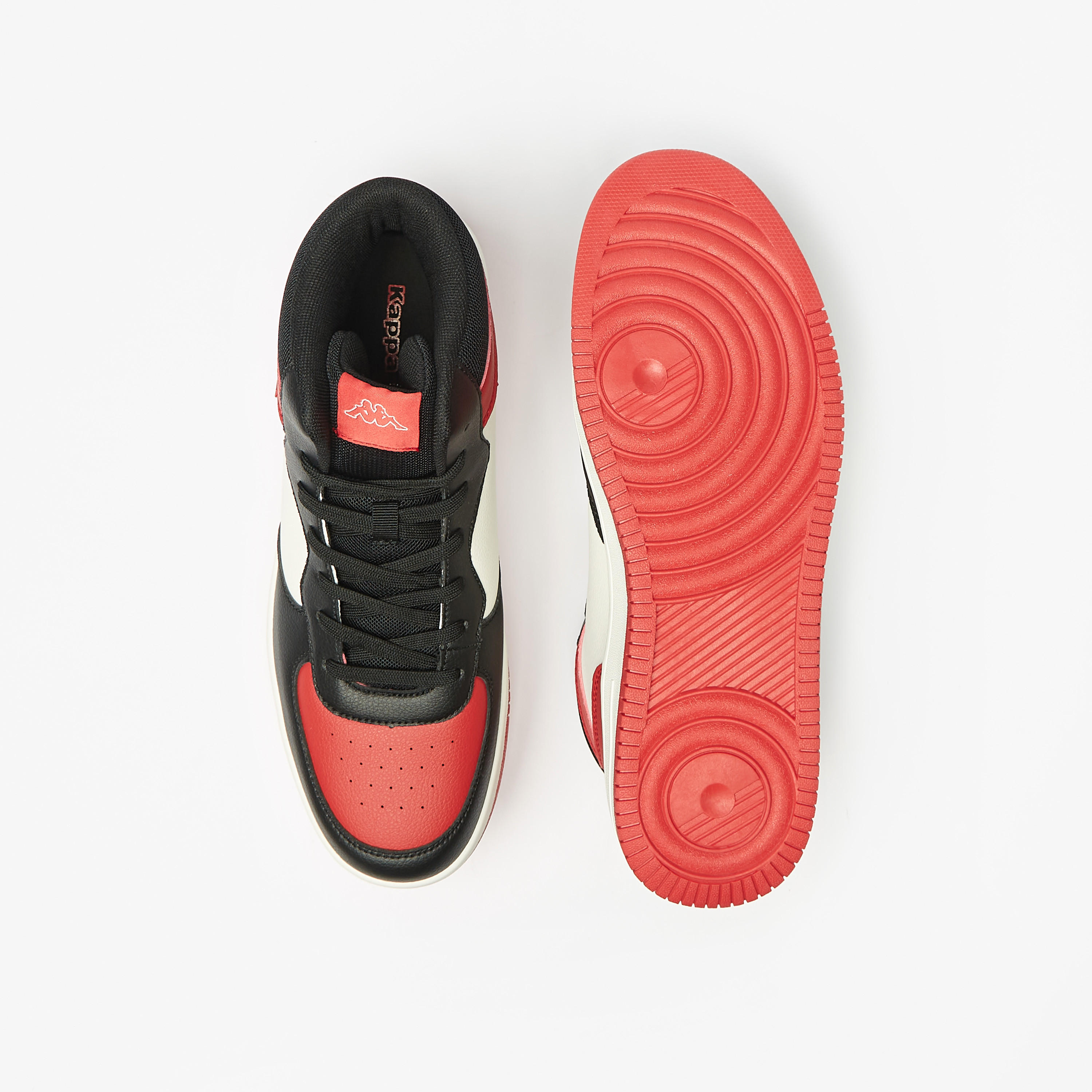 حذاء سنيكرز بقصة مرتفعة وبرباط إغلاق للرجال من كابا-men-shoes-sneakers-image-5