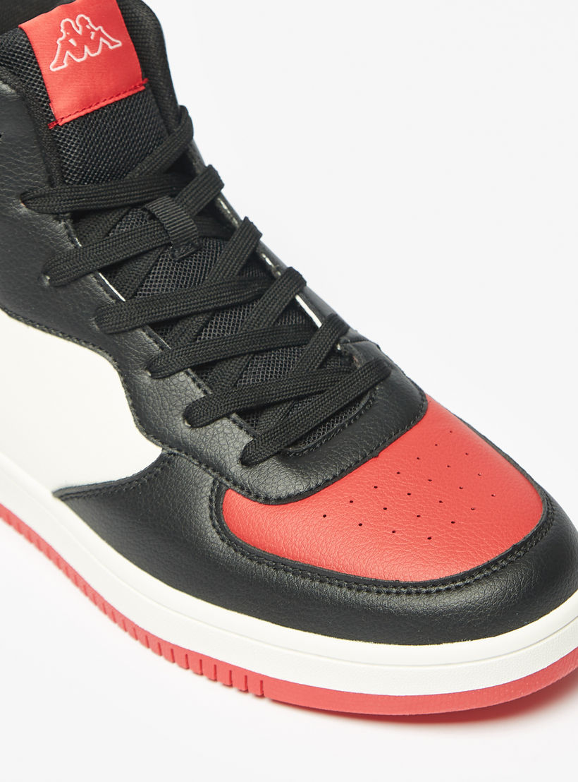 حذاء سنيكرز بقصة مرتفعة وبرباط إغلاق للرجال من كابا-men-shoes-sneakers-image-7