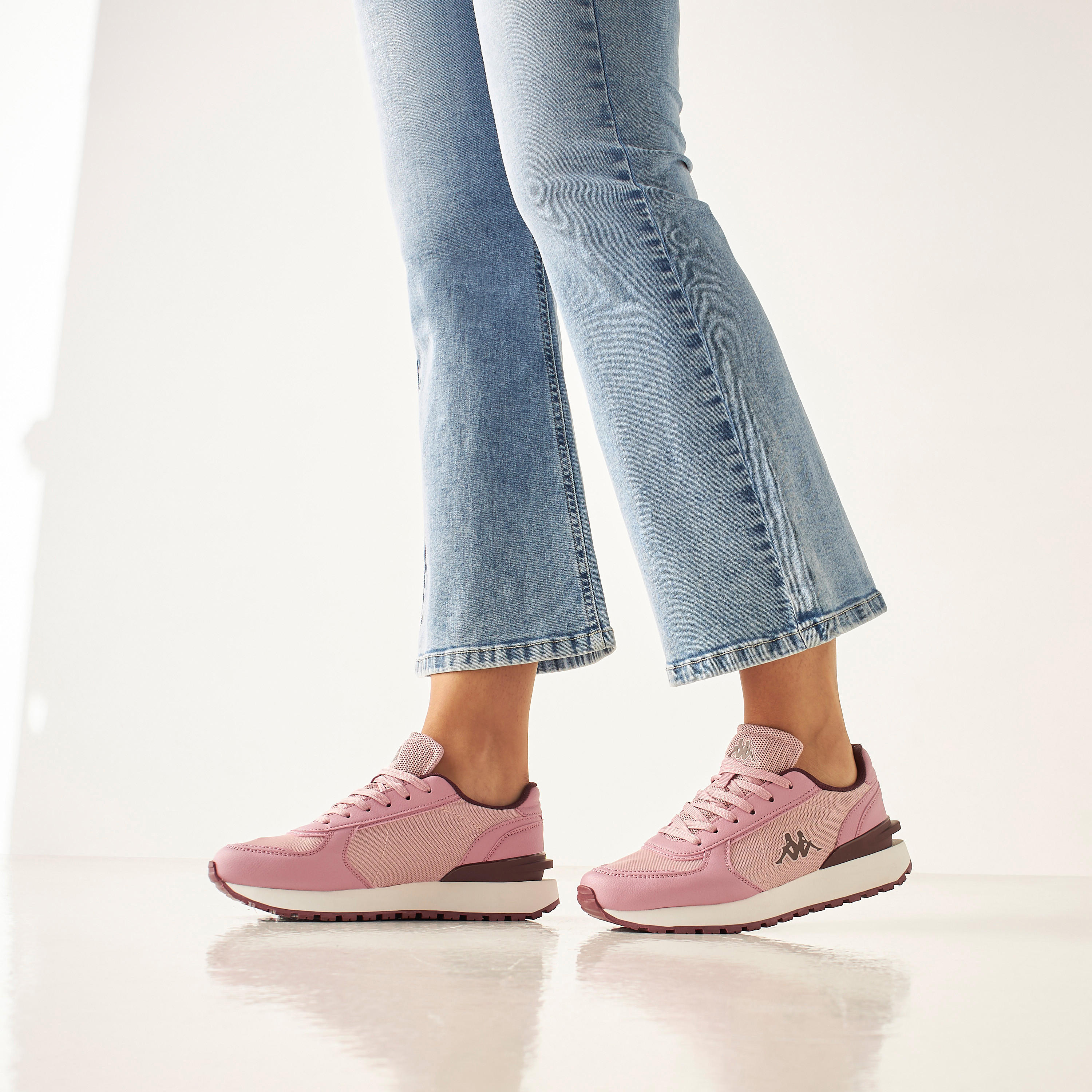 Kappa Women's Lace-Up Sports Shoes with Cushioning-women-shoes-sneakers-image-3