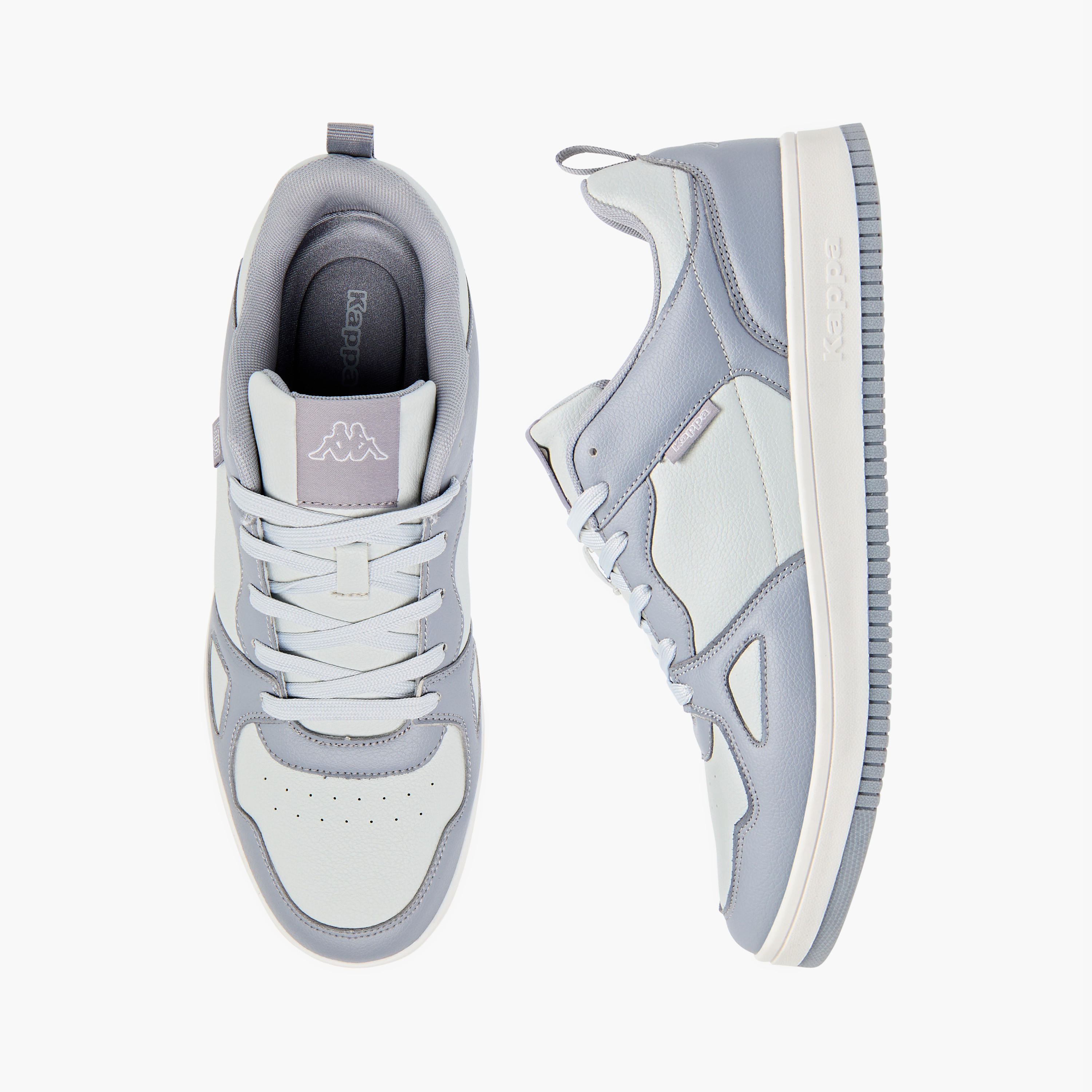 Kappa Men's Panelled Sneakers with Lace-Up Closure-men-shoes-sneakers-image-1