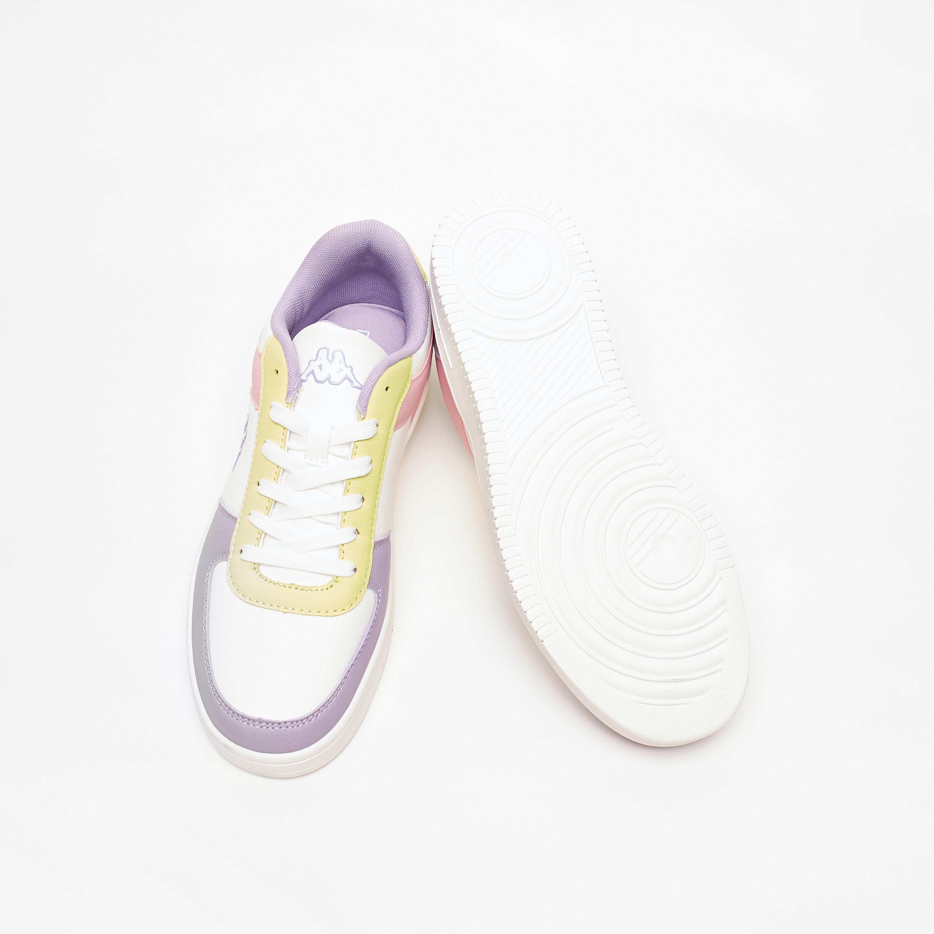 Kappa Women's Panelled Lace-Up Low-Ankle Sneakers-sports-women-shoes-image-9