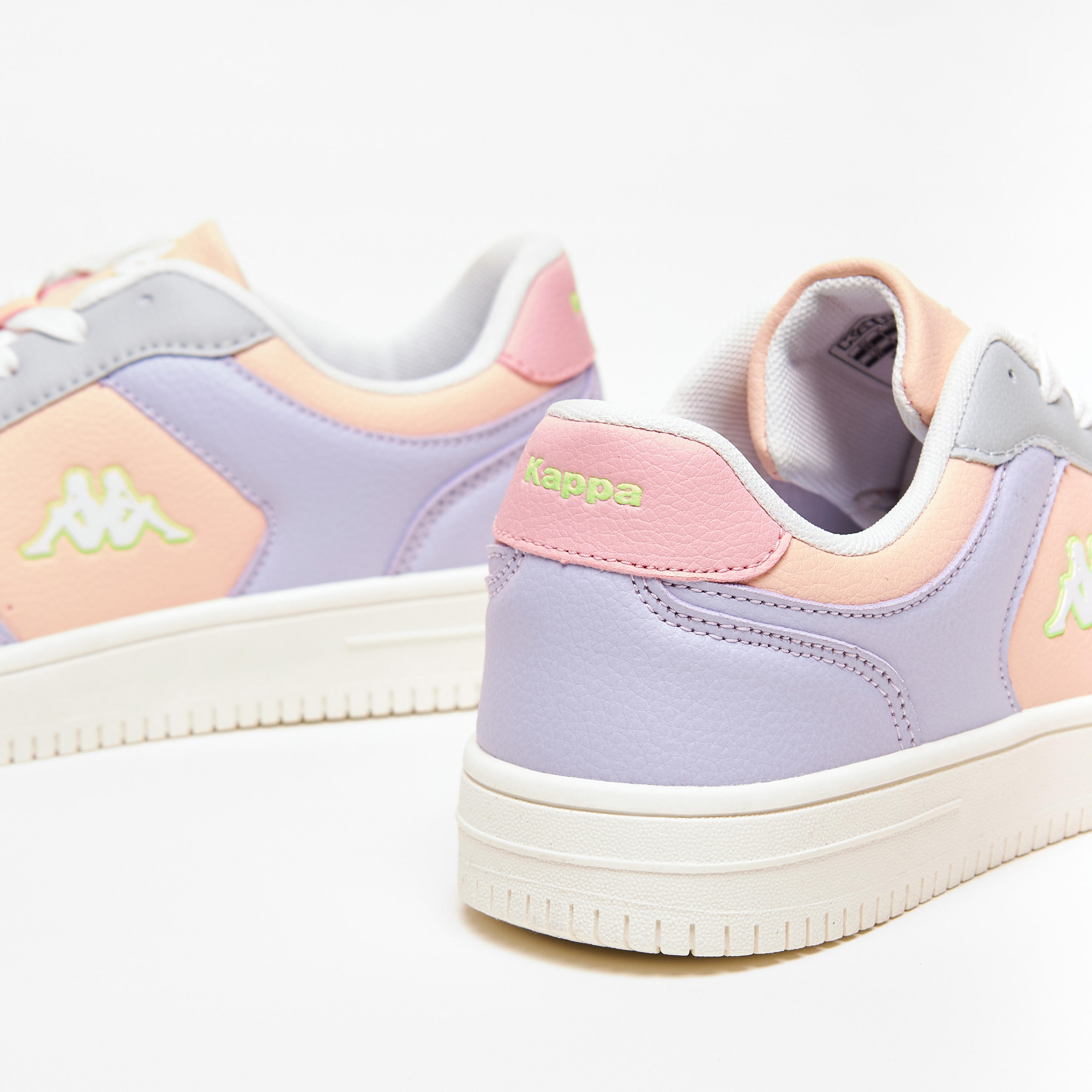 Kappa Women's Panelled Lace-Up Low-Ankle Sneakers-sports-women-shoes-image-4