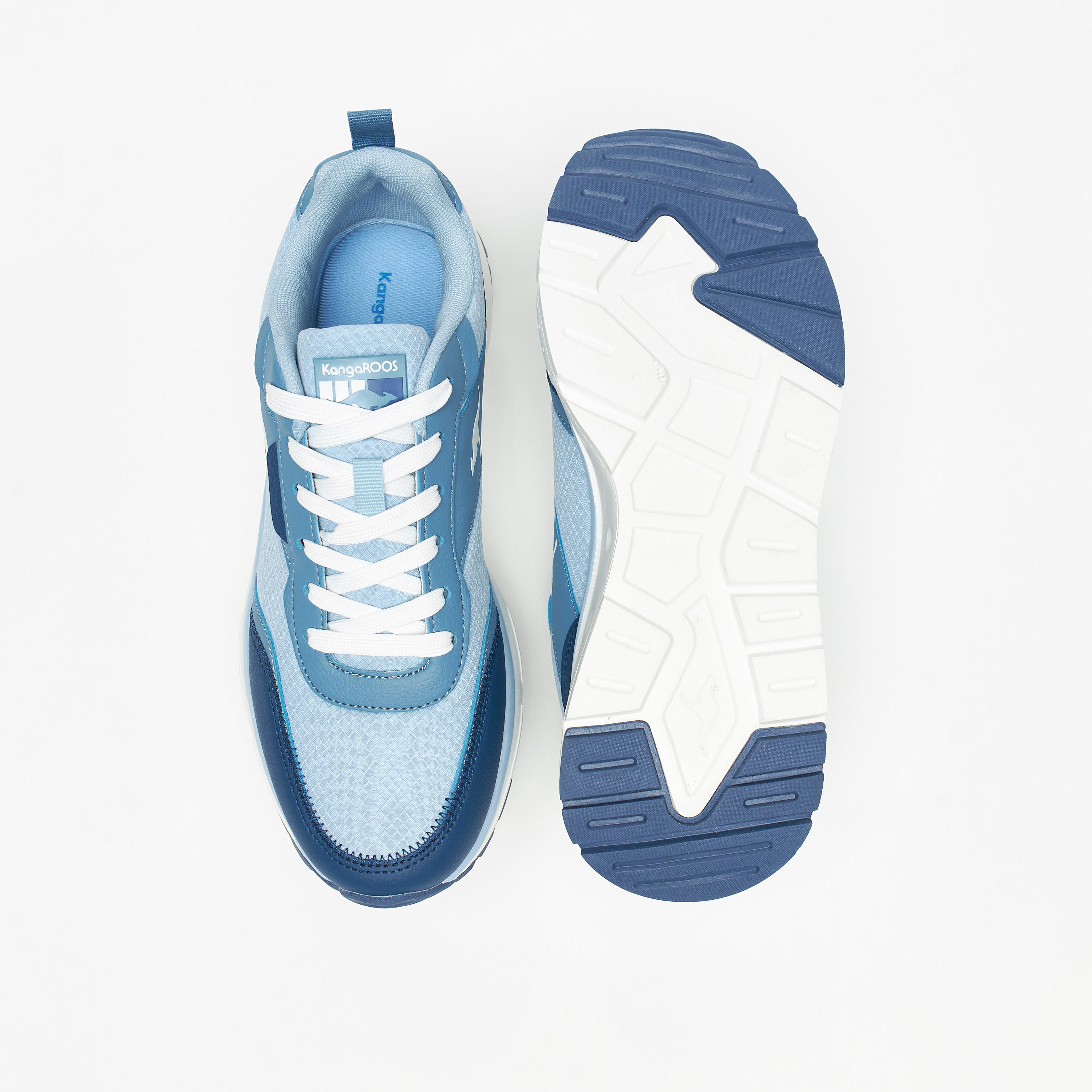 KangaROOS Men's Lace-Up Walking Shoes-sports-men-shoes-image-4