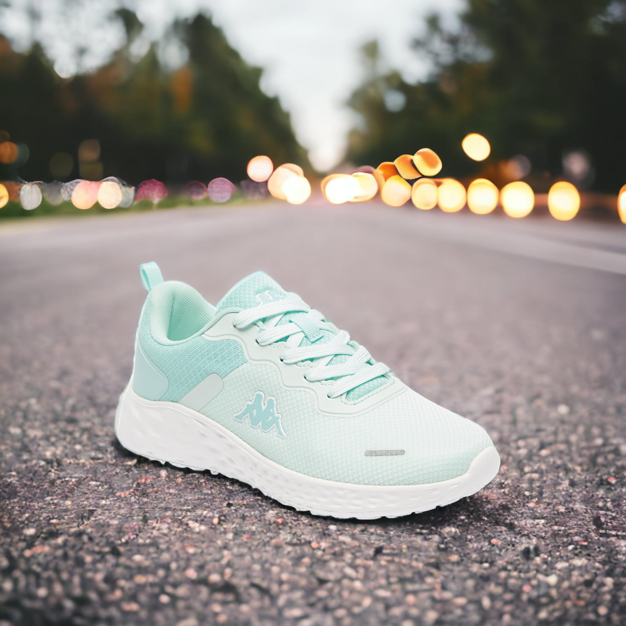 Kappa Women's Colourblock Lace-Up Sports Shoes with Cushioning-sports-women-shoes-image-1