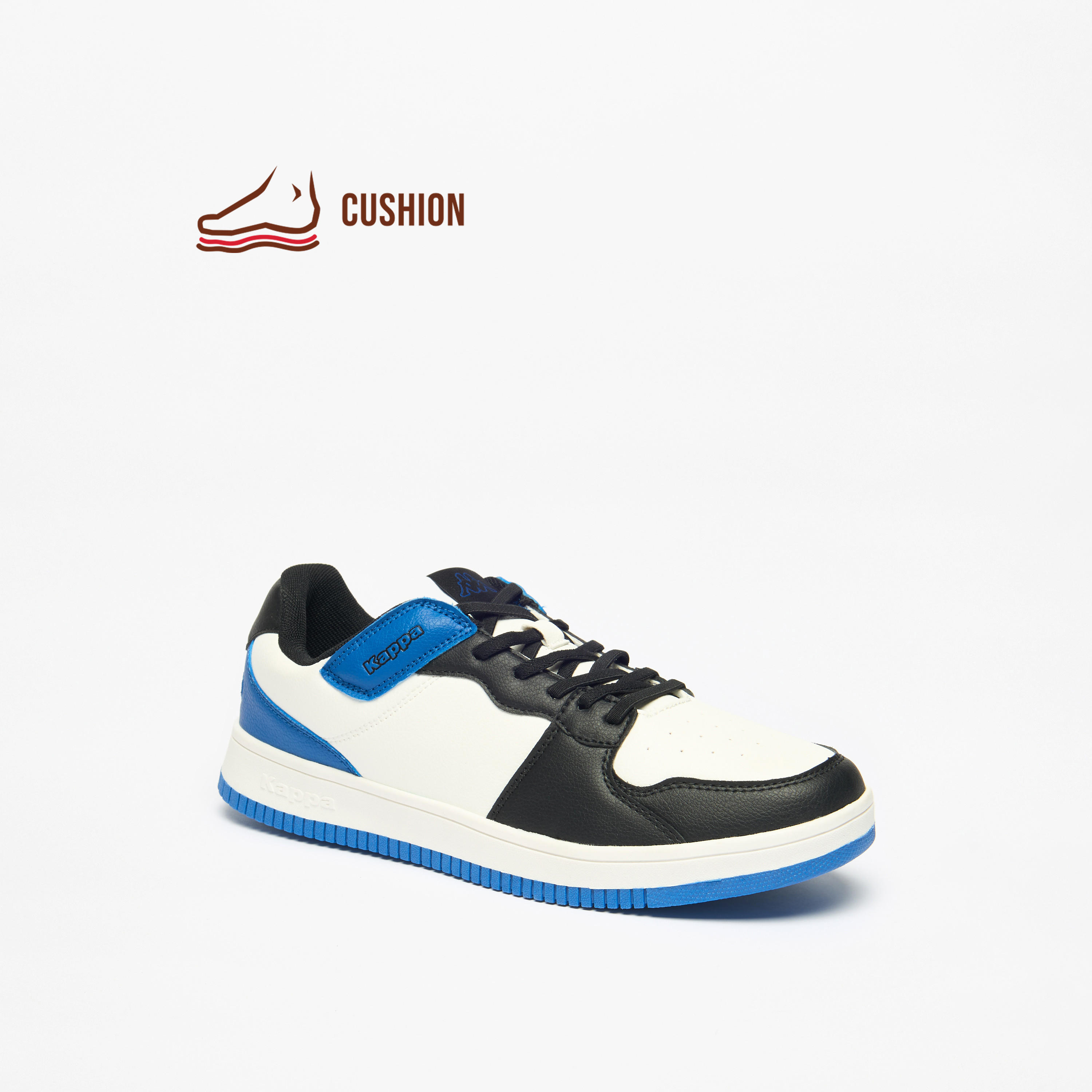 حذاء سنيكرز قوالب ملونة برباط وبطانة من كابا-men-shoes-sneakers-image-1