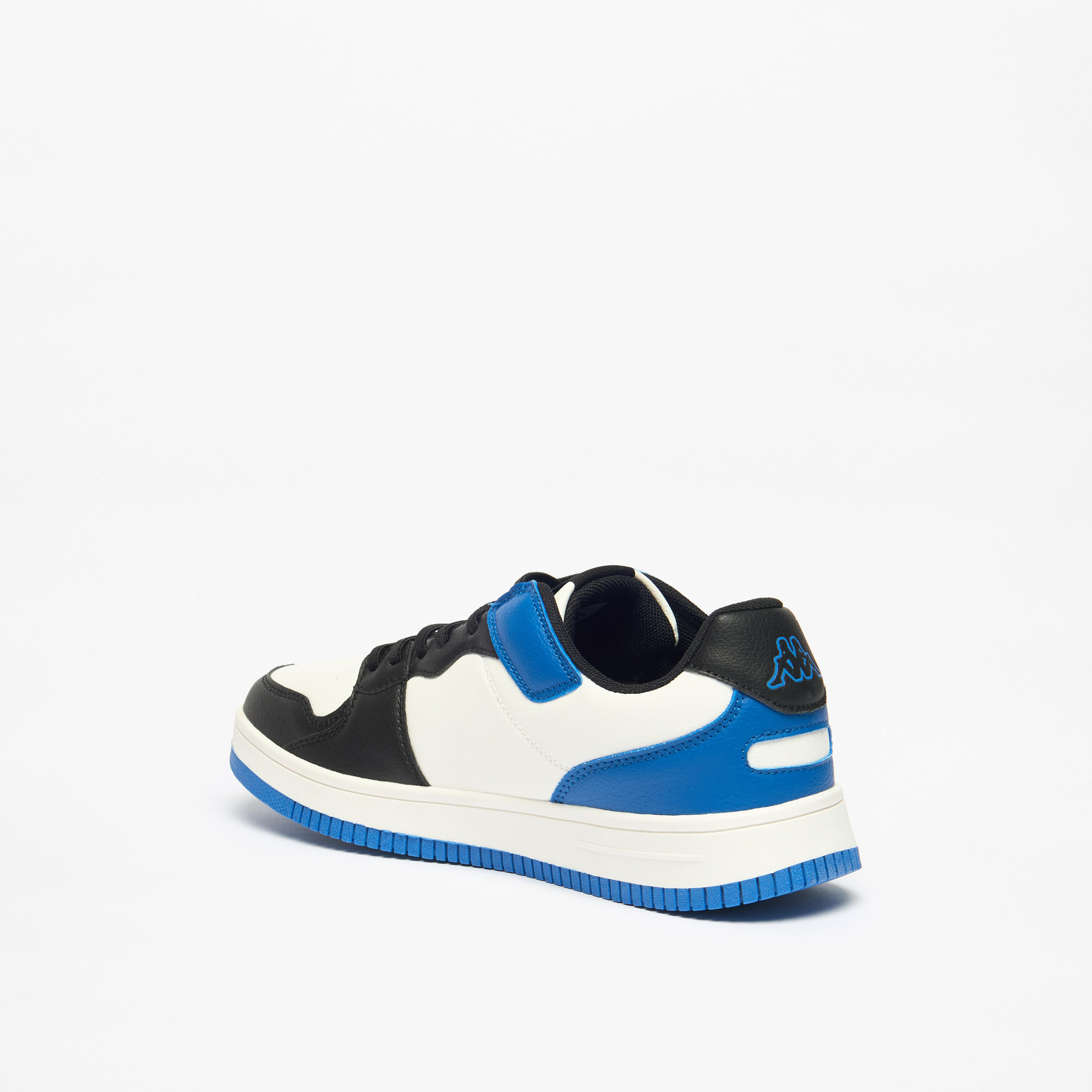 Kappa Colourblock Lace-Up Sneakers with Cushioning-men-shoes-sneakers-image-7