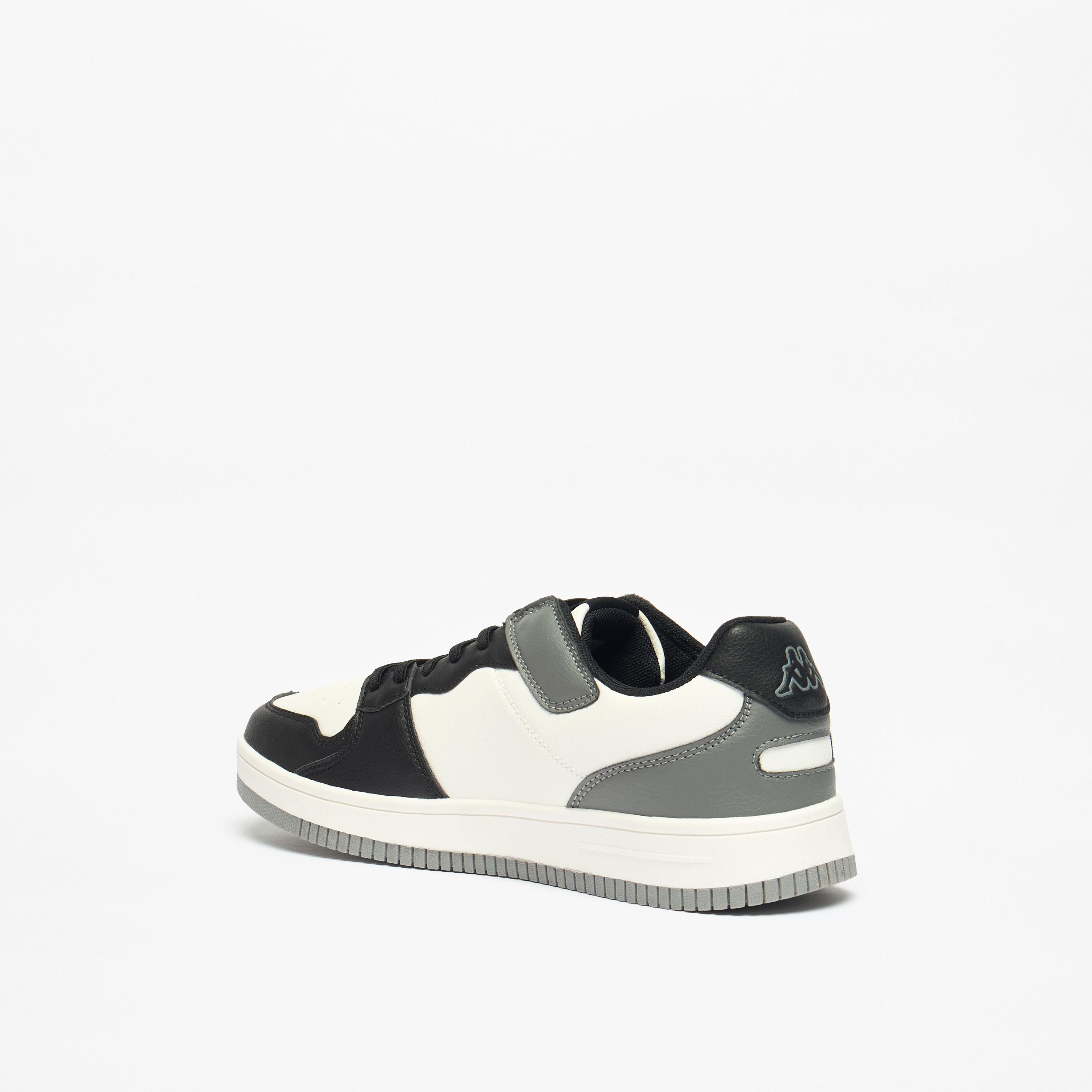 Kappa Colourblock Lace-Up Sneakers with Cushioning-men-shoes-sneakers-image-2