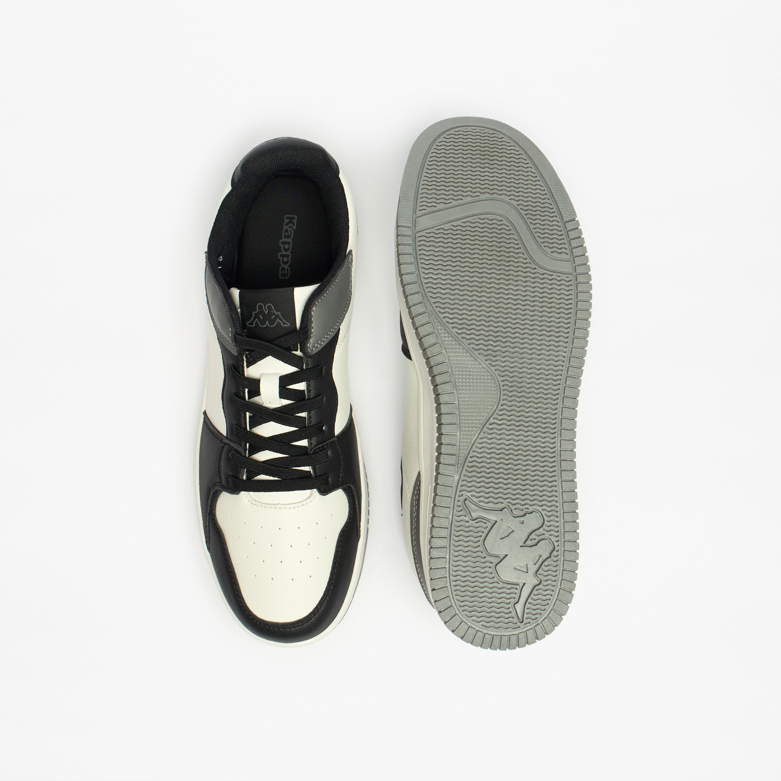 Kappa Colourblock Lace-Up Sneakers with Cushioning-men-shoes-sneakers-image-5